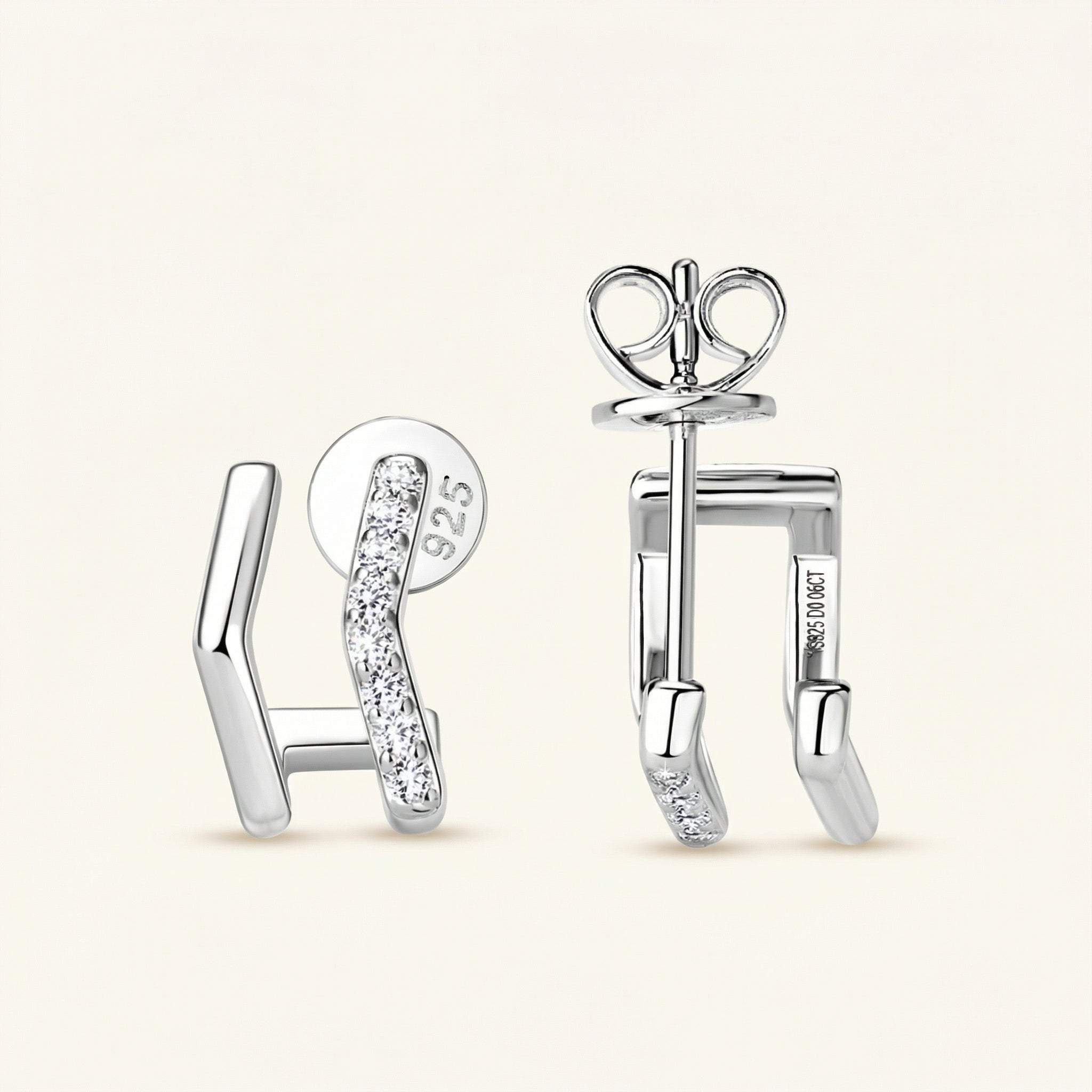 Sabreen Moissanite Earrings