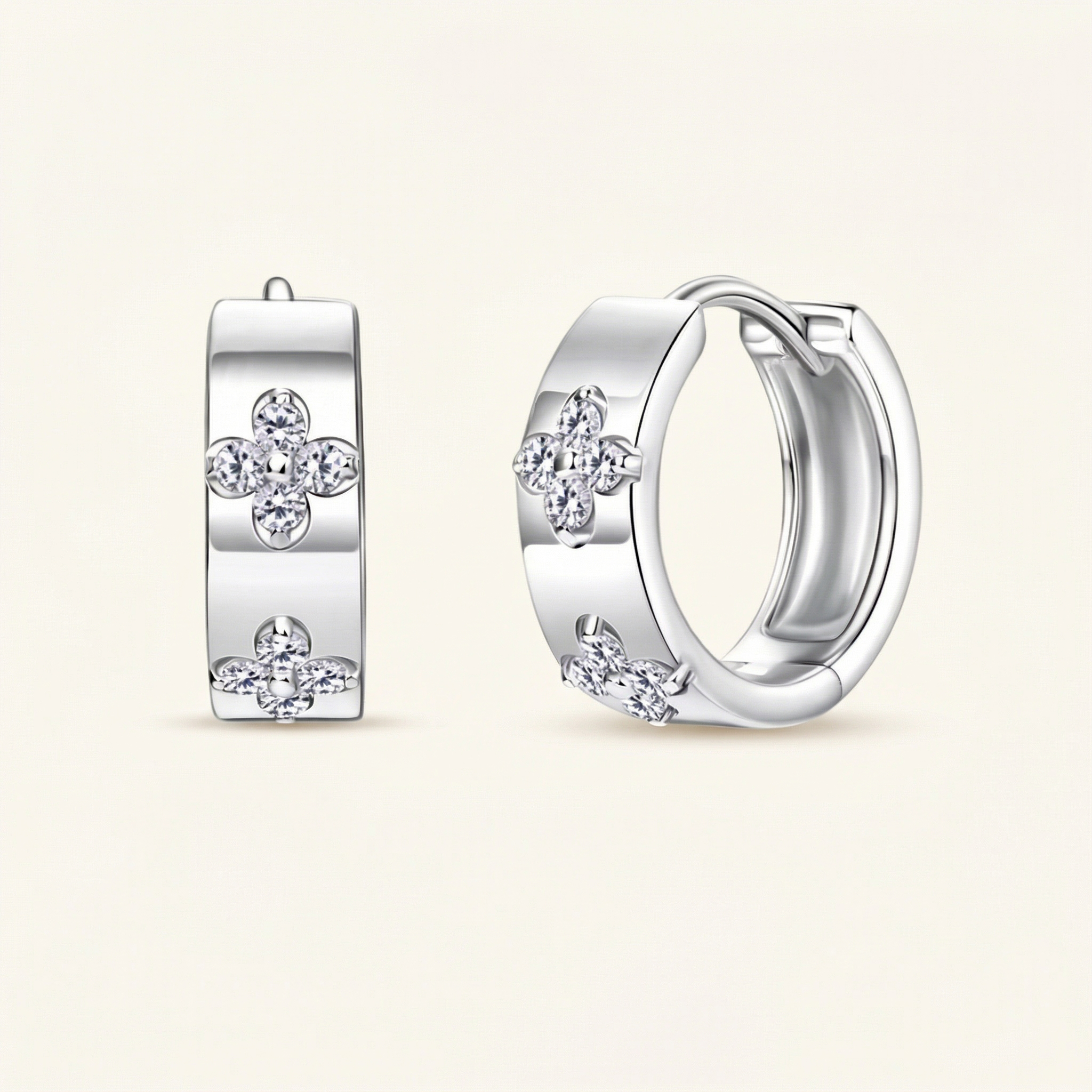 Nida Moissanite Earrings