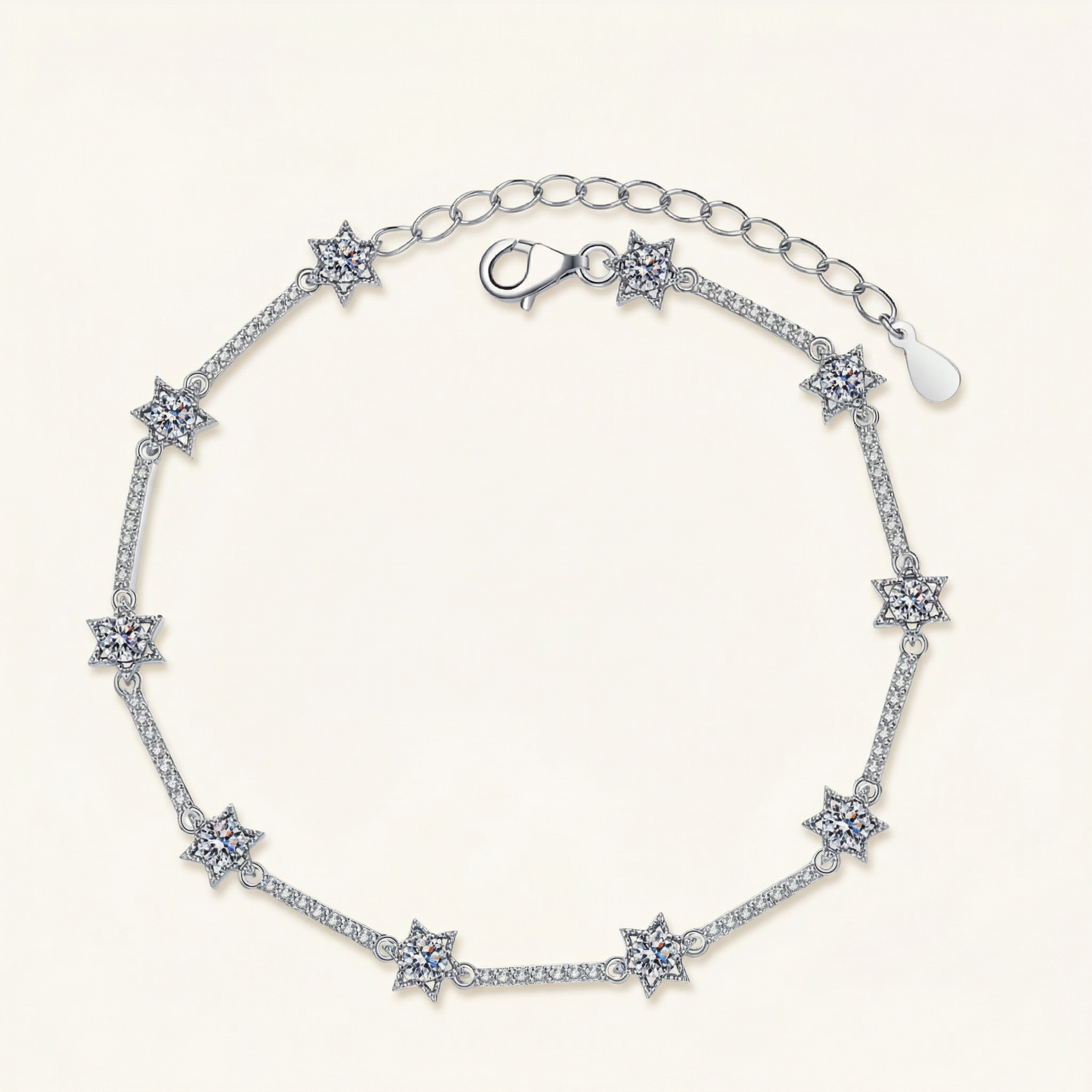 Hamda Moissanite Bracelet
