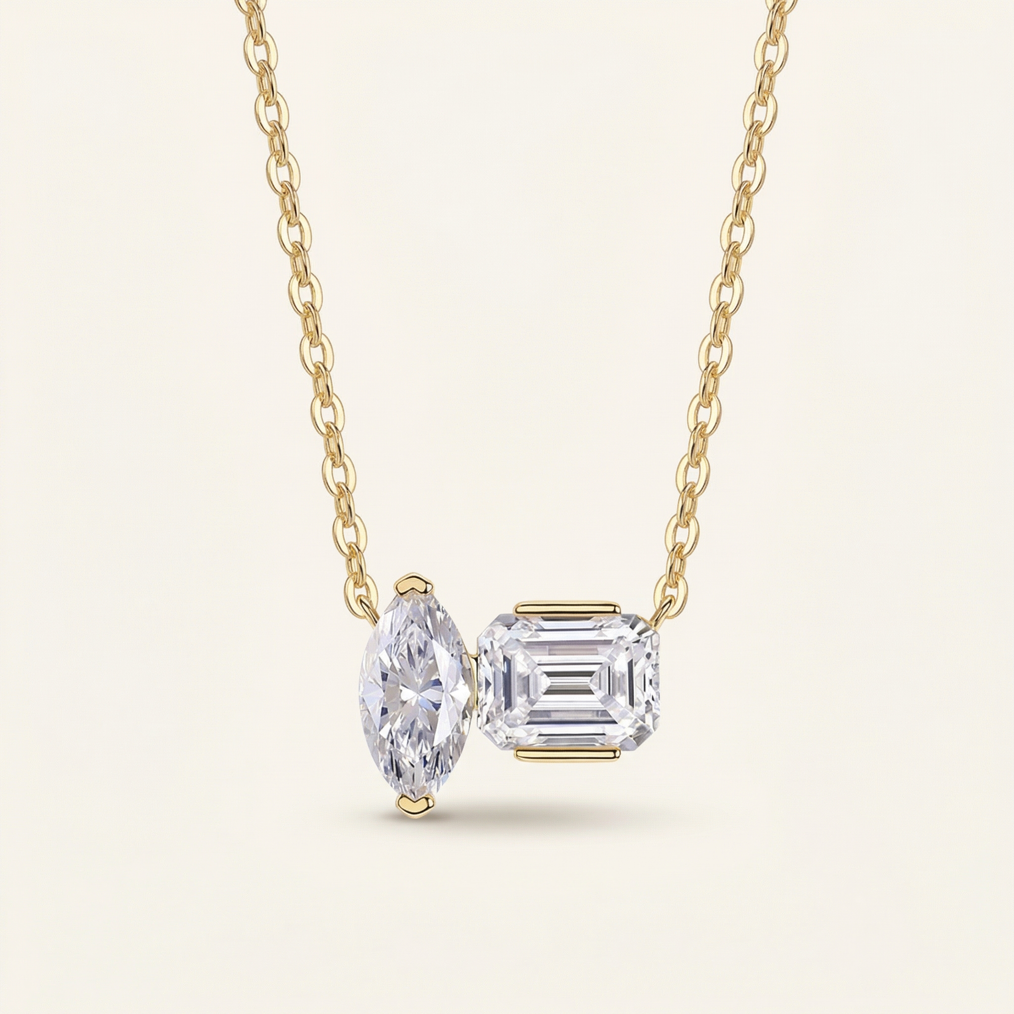 Ghinwa Moissanite Necklace