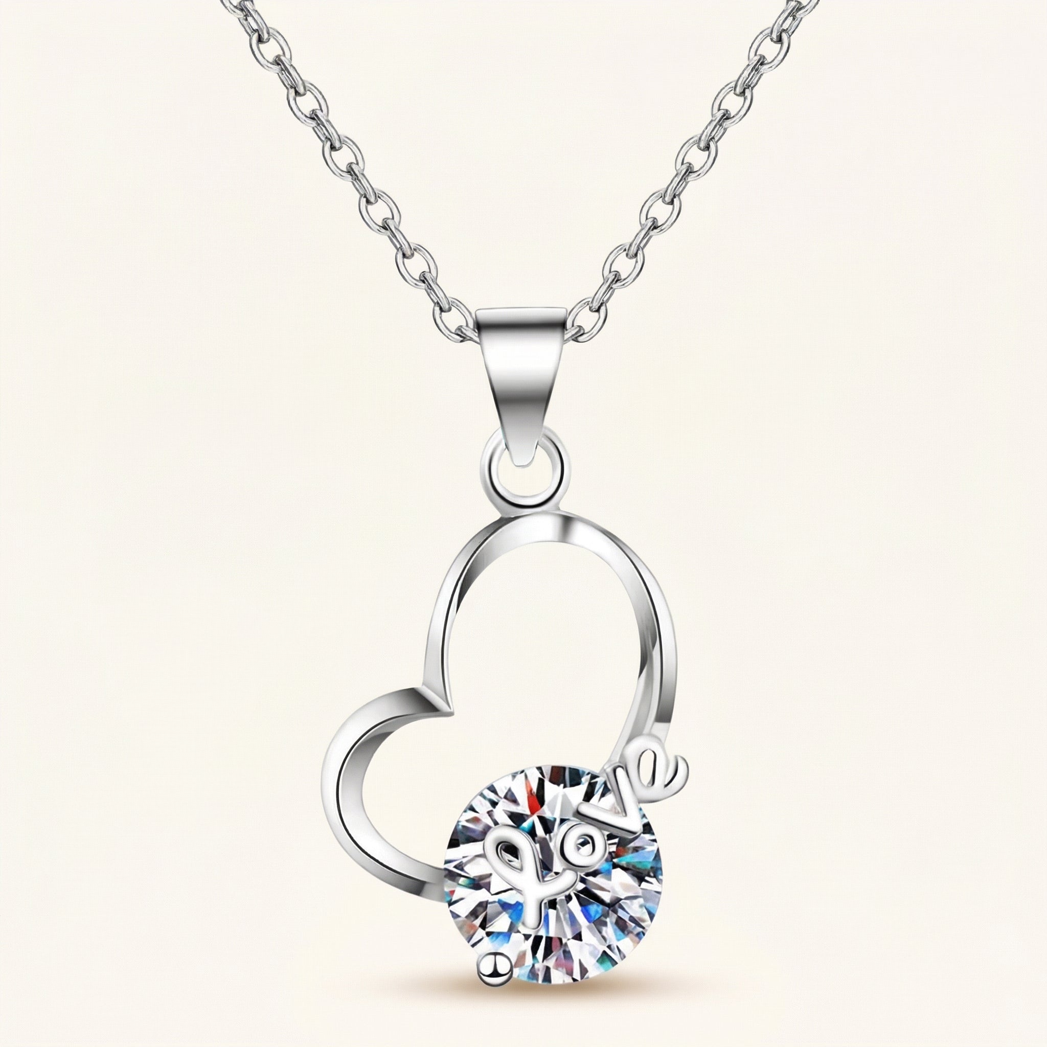 Meera Moissanite Necklace