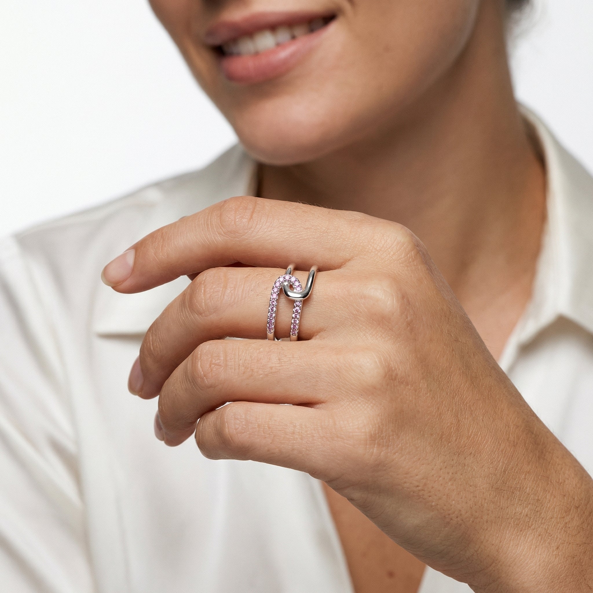 Abeer Moissanite Ring