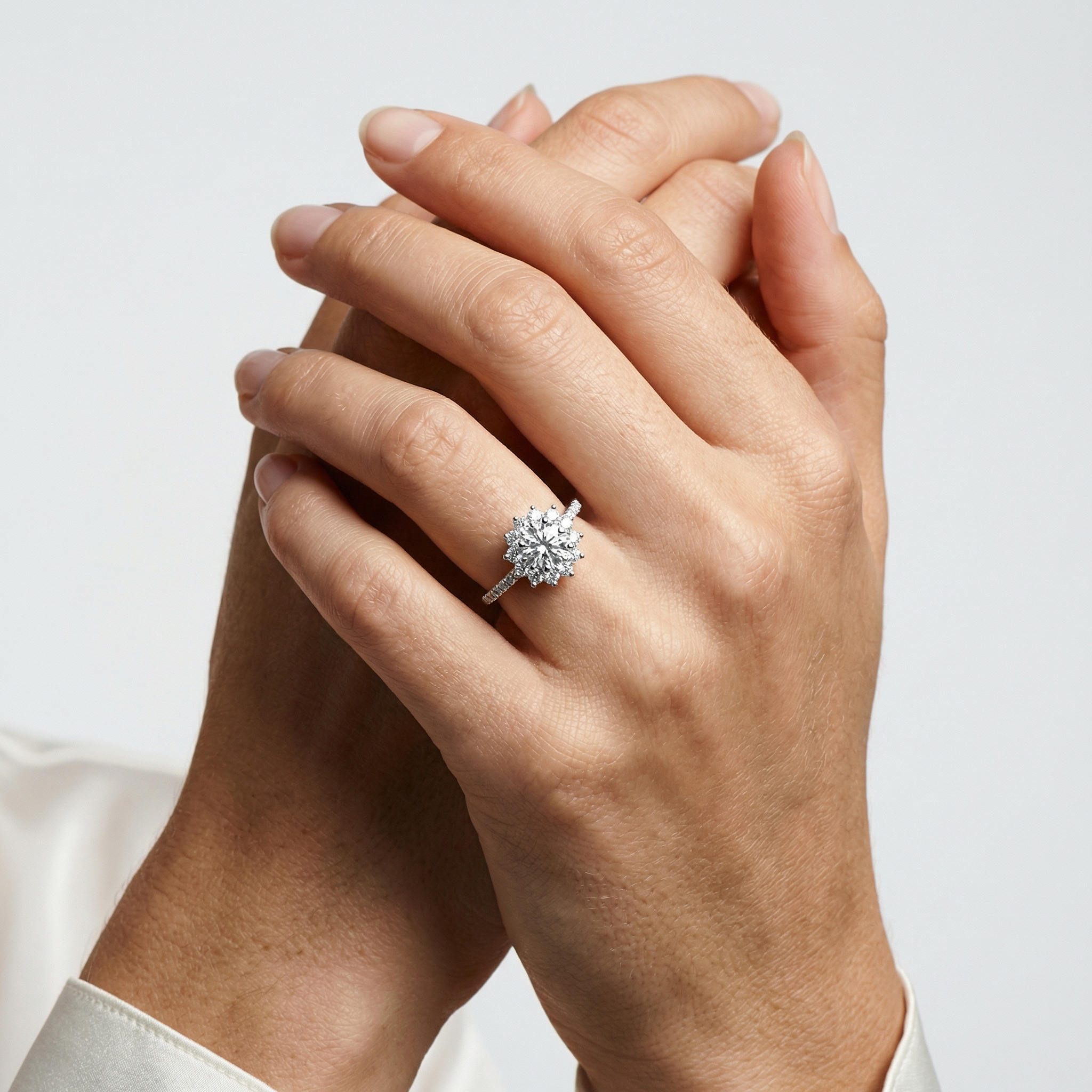 Shirin Moissanite Ring