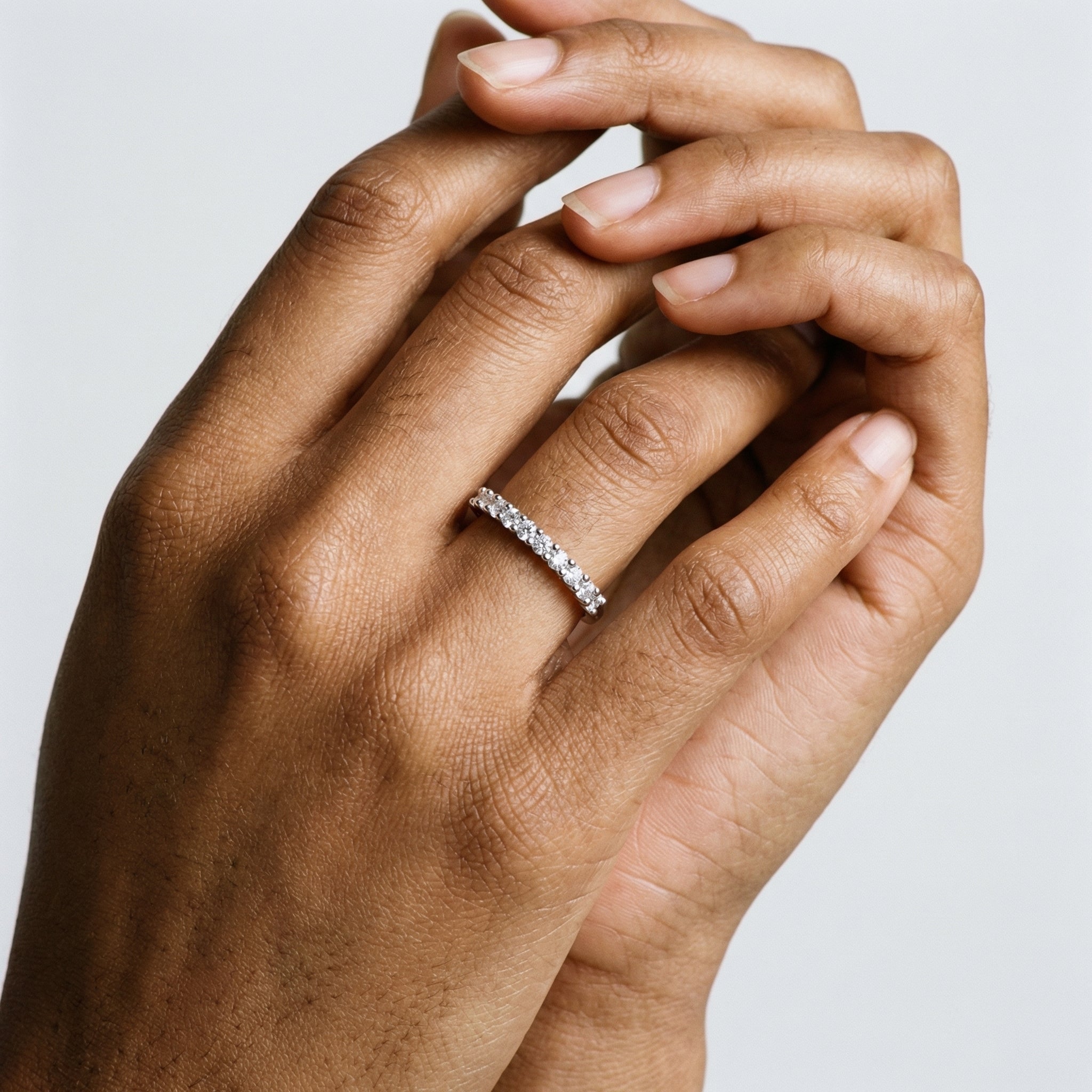 Nayla Moissanite Ring