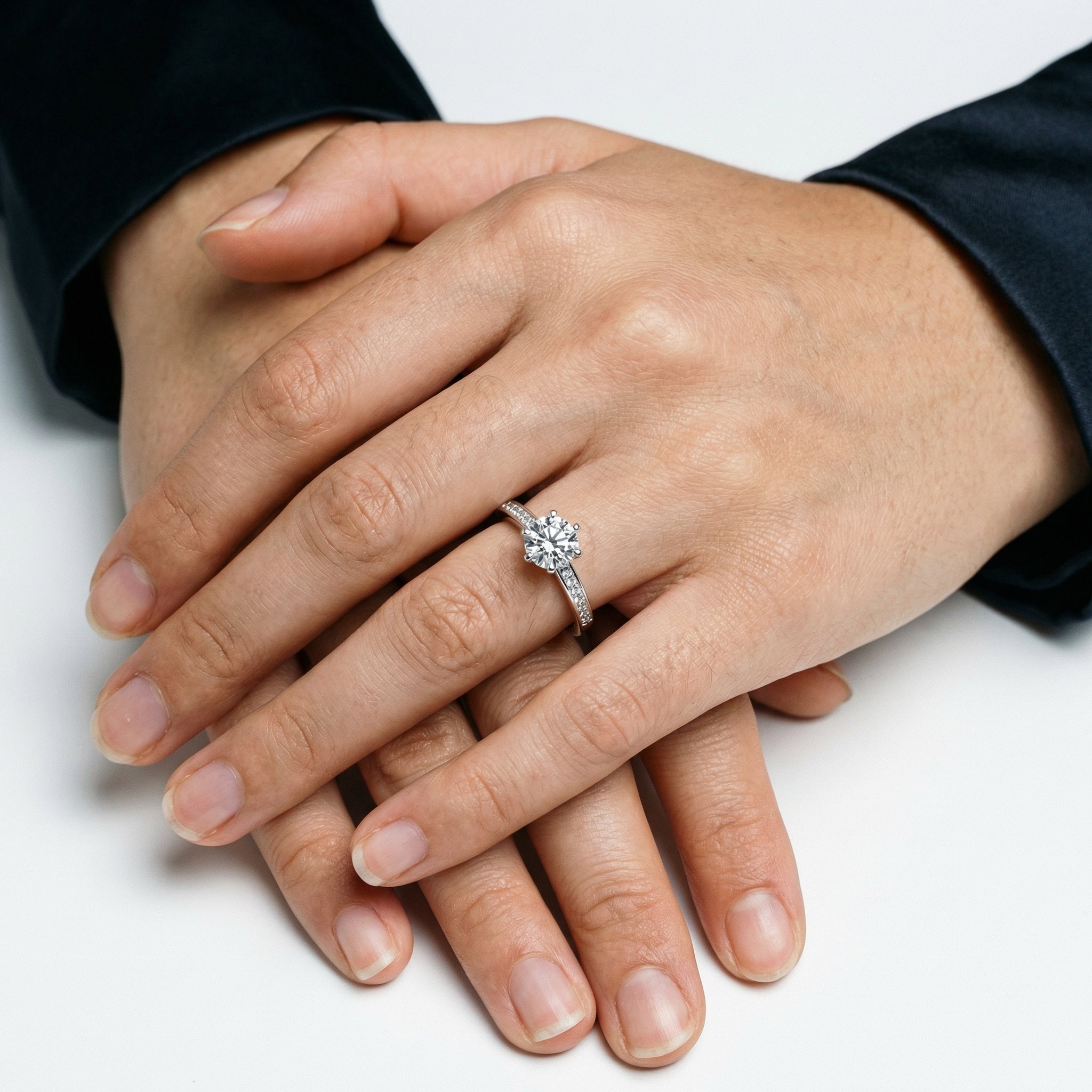 Dalal Moissanite Ring