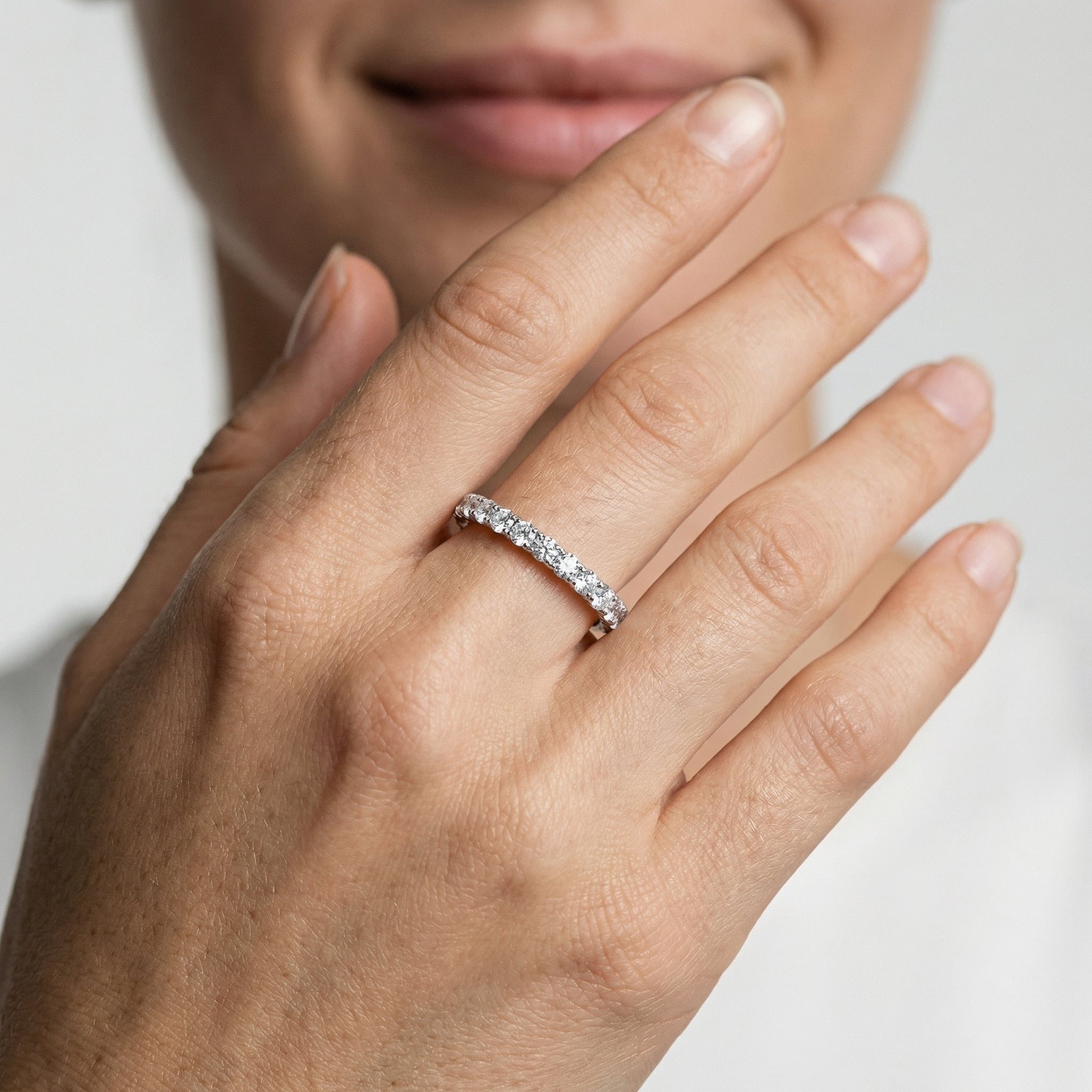 Soha Moissanite Ring