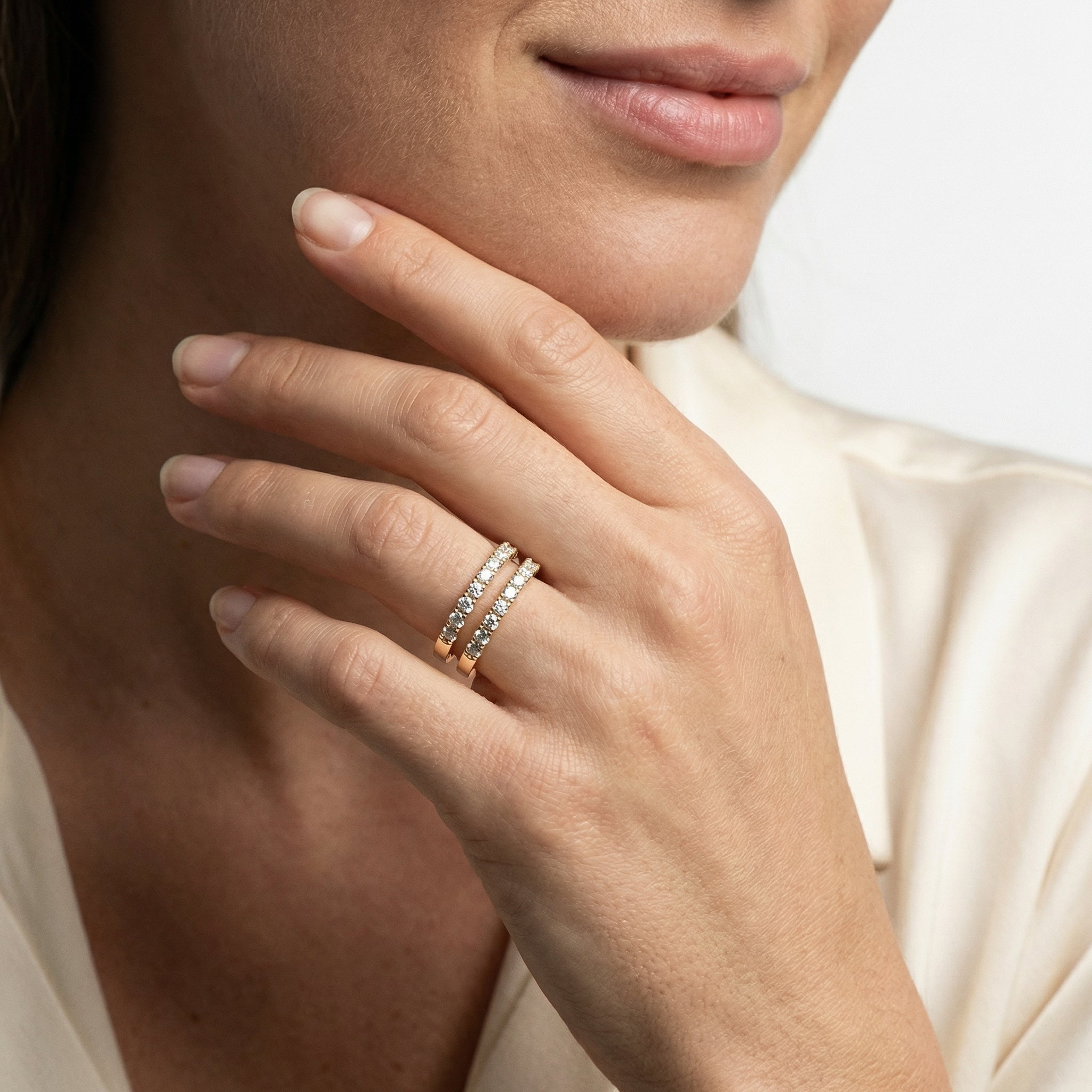 Zinab Moissanite Ring