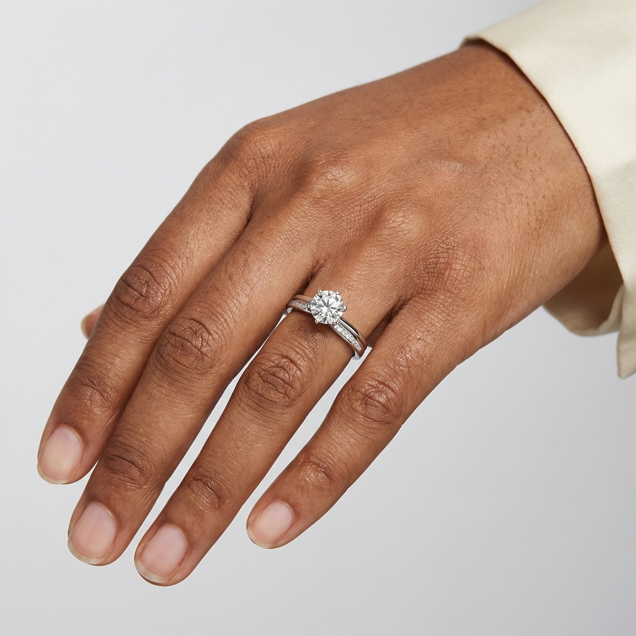 Ghadeer Moissanite Ring