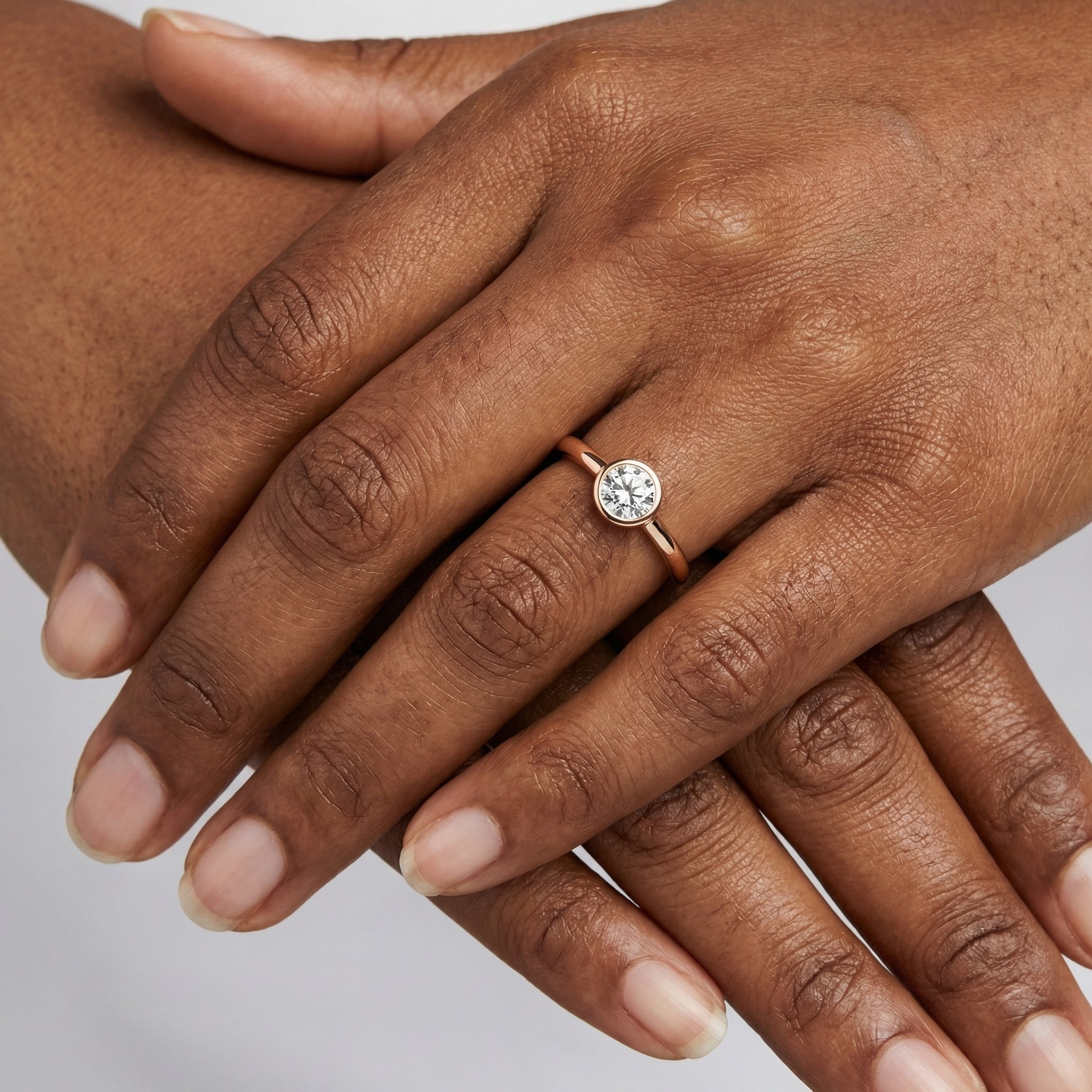 Inas Moissanite Ring