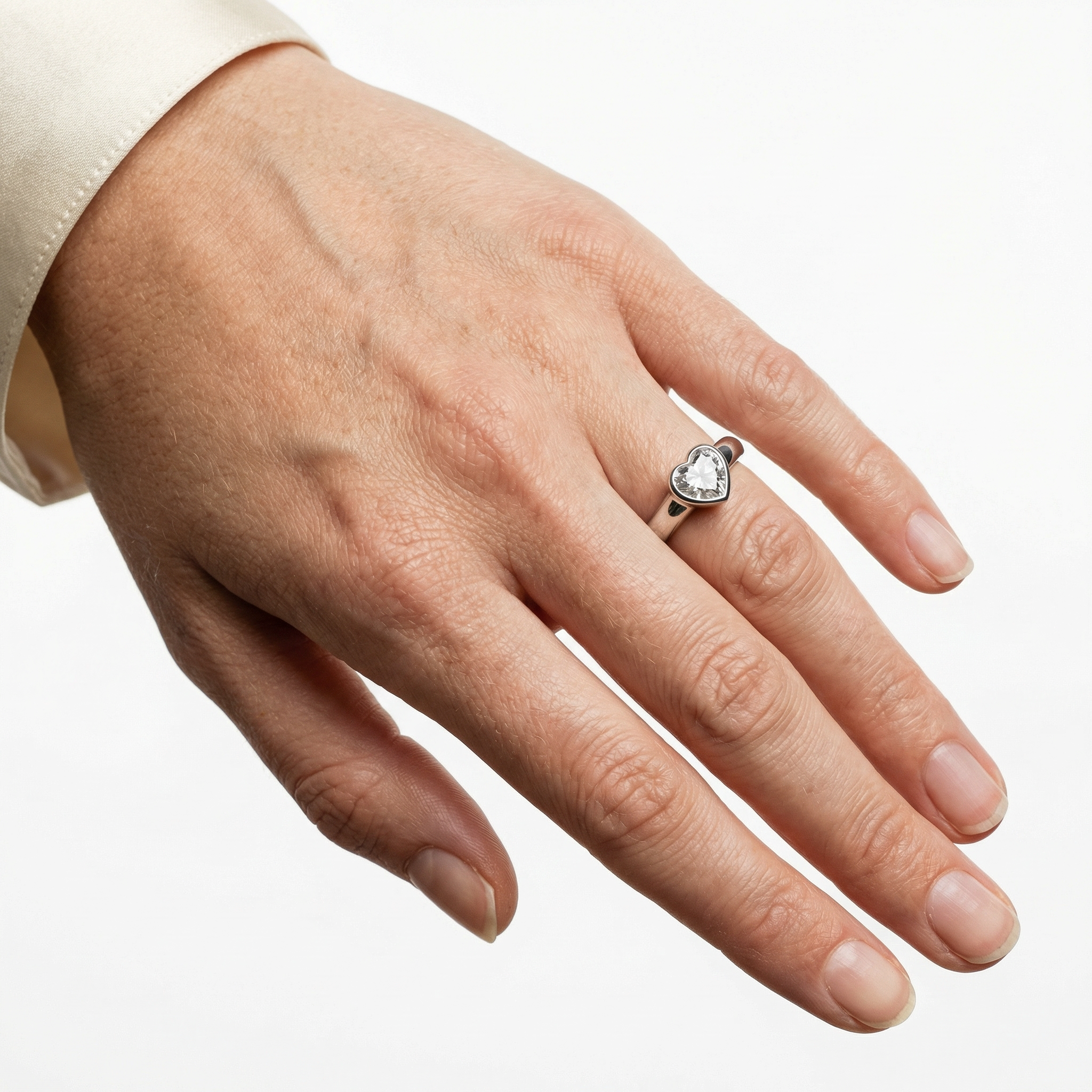 Jawhara Moissanite Ring