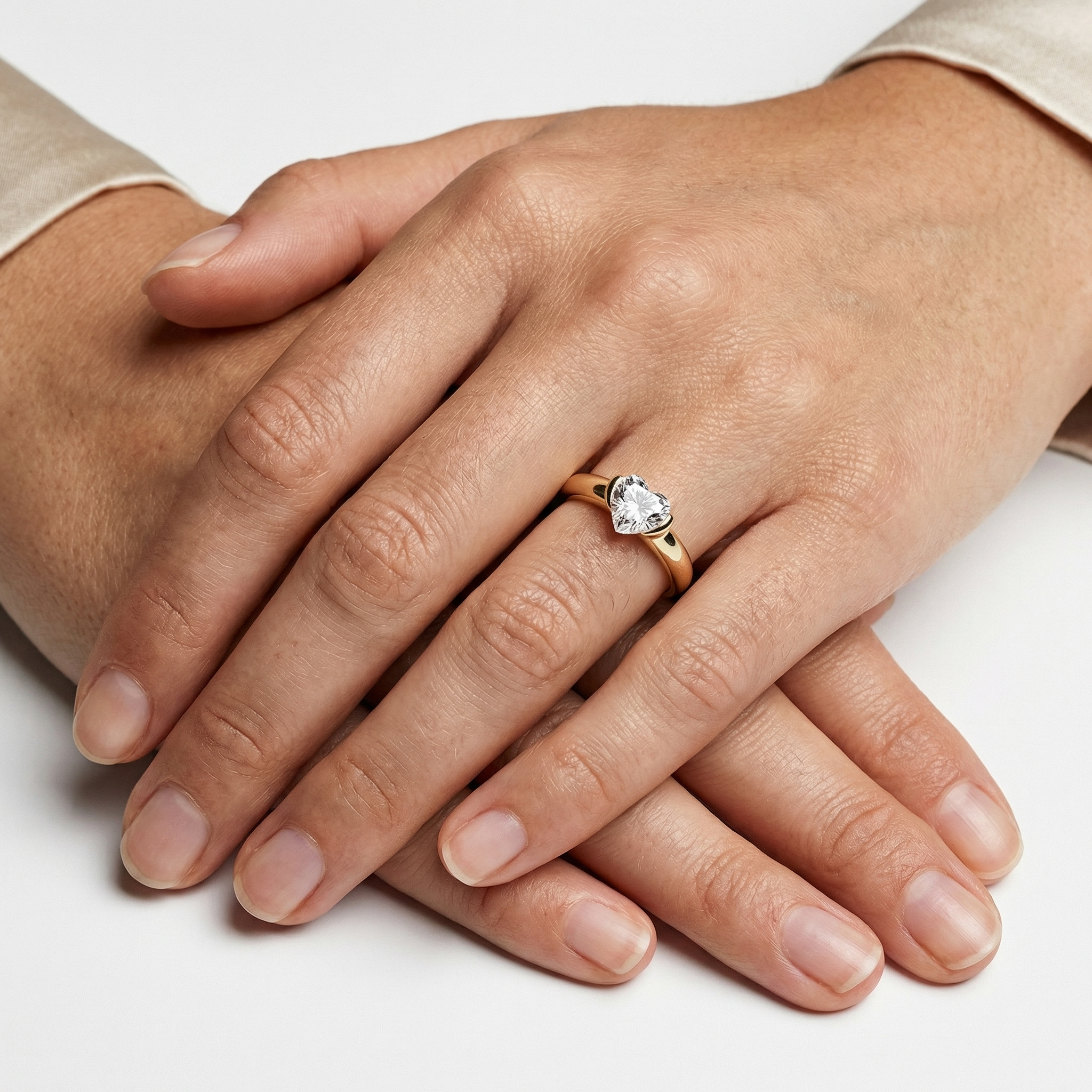 Jawhara Moissanite Ring