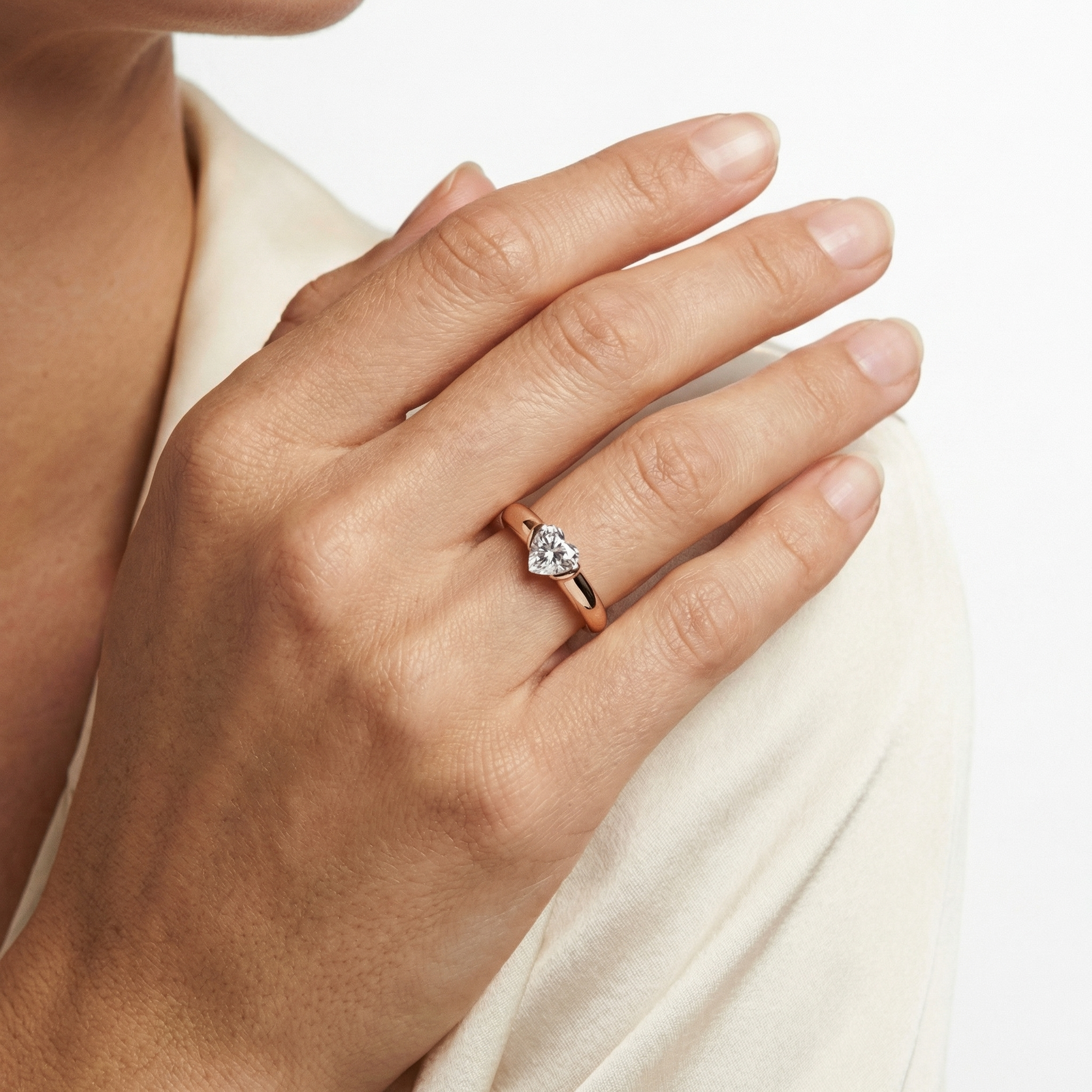 Jawhara Moissanite Ring