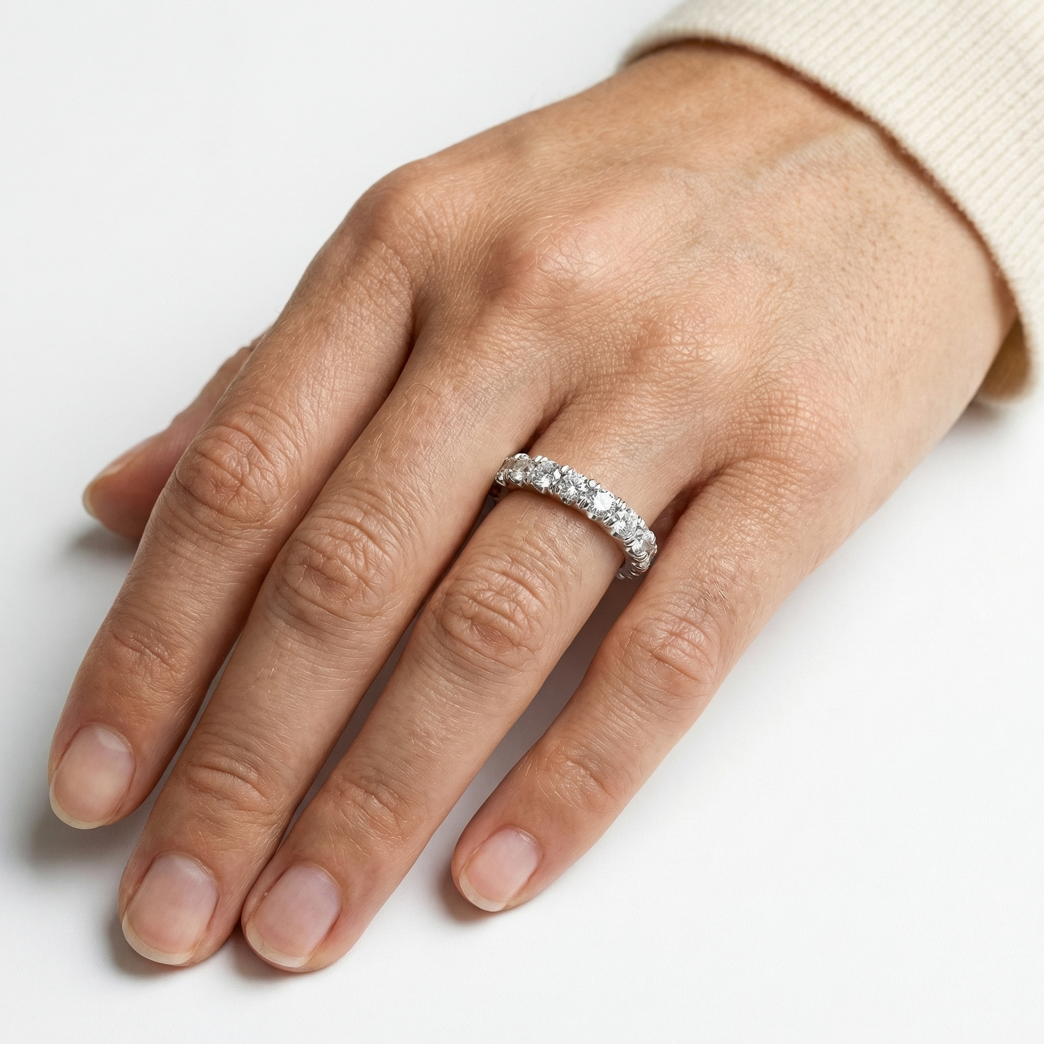 Khawla Moissanite Ring