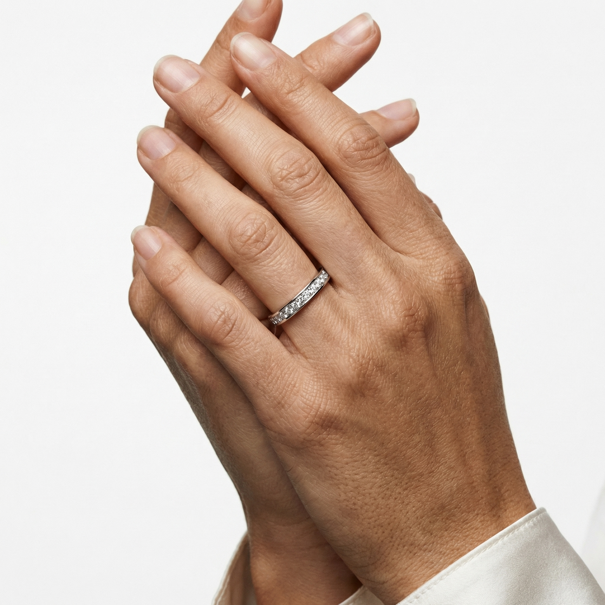 Lubaba Moissanite Ring