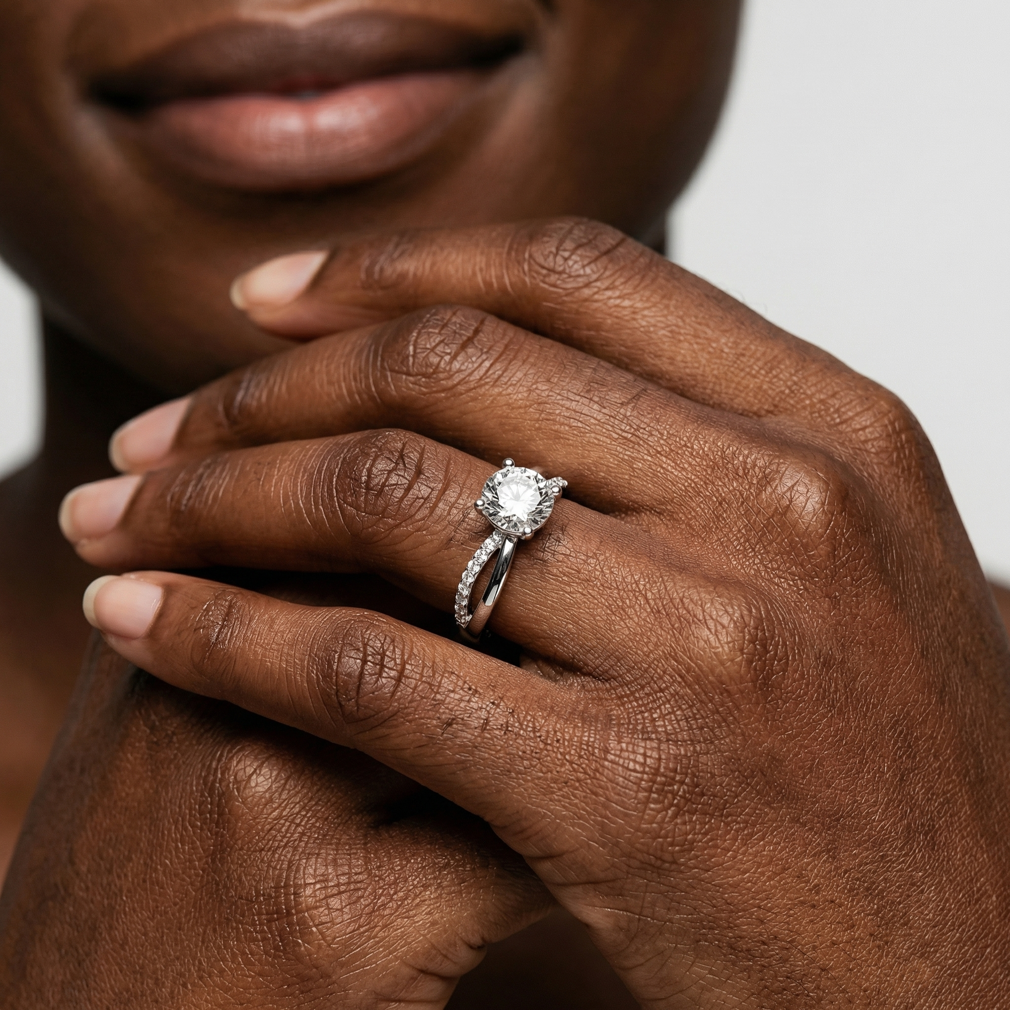 Zena Moissanite Ring
