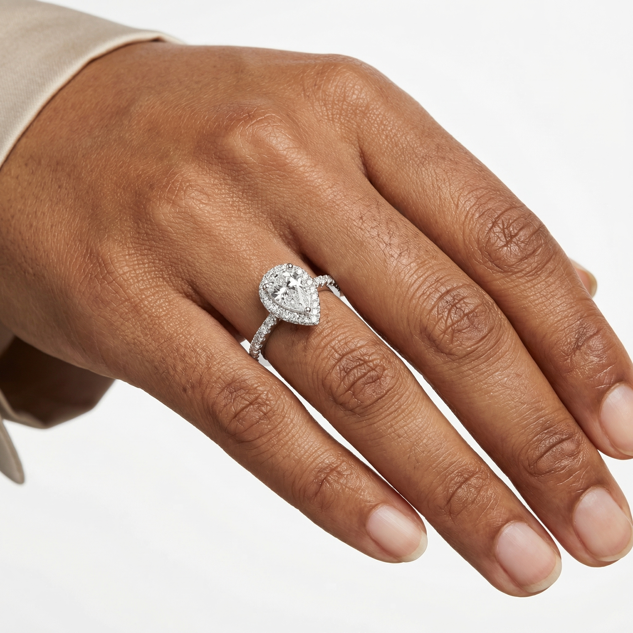 Mirna Moissanite Ring
