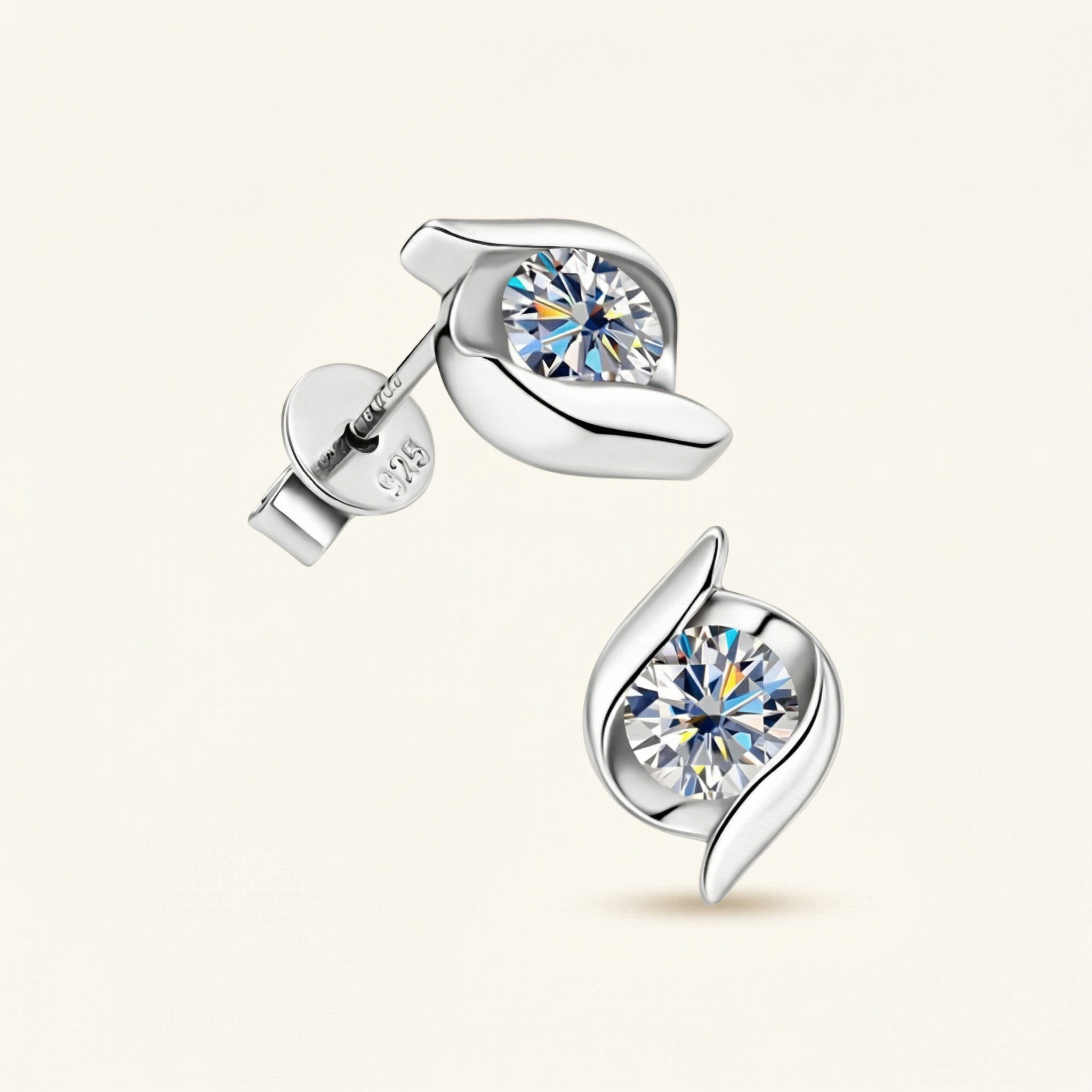 Asma Moissanite Earrings