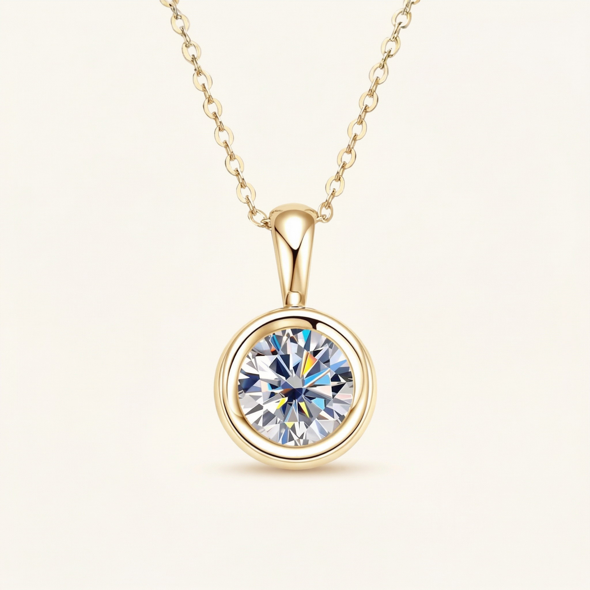 Rihana Moissanite Necklace
