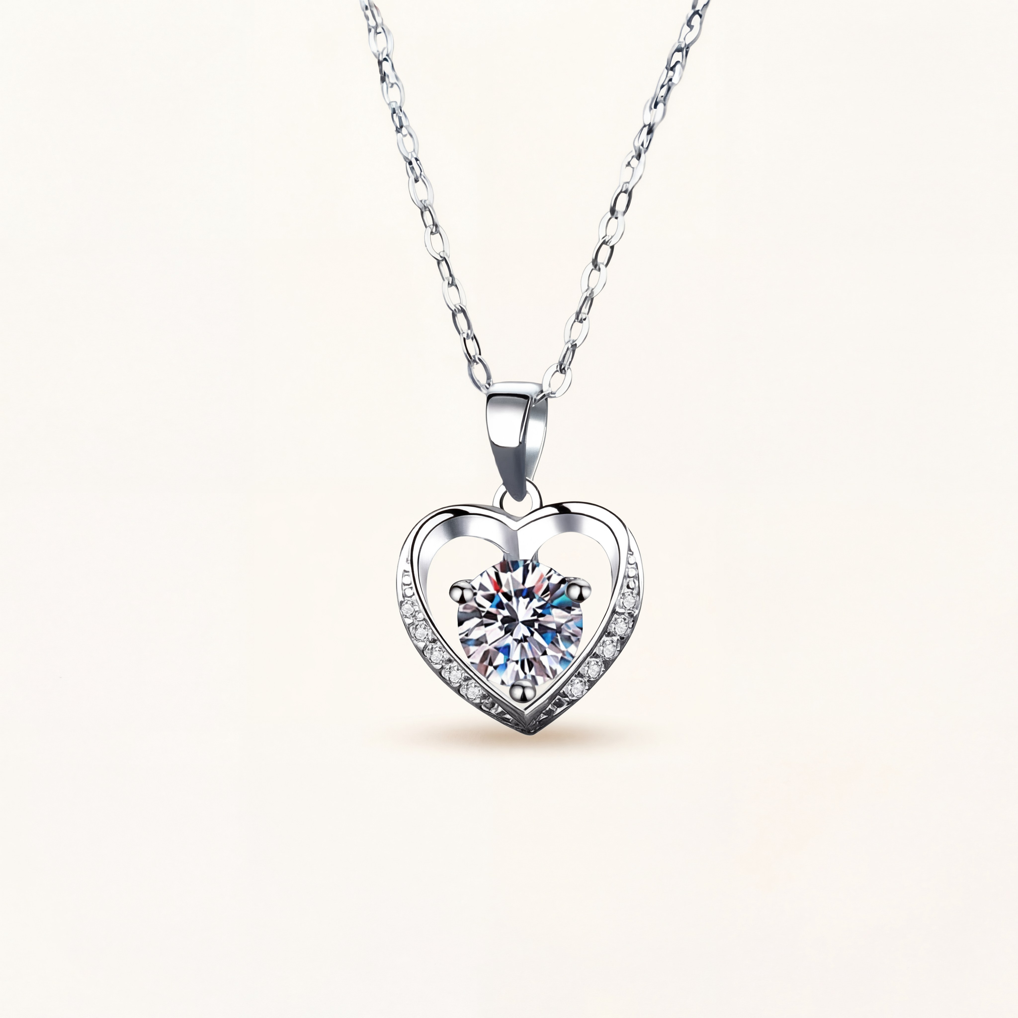 Zeina Moissanite Necklace