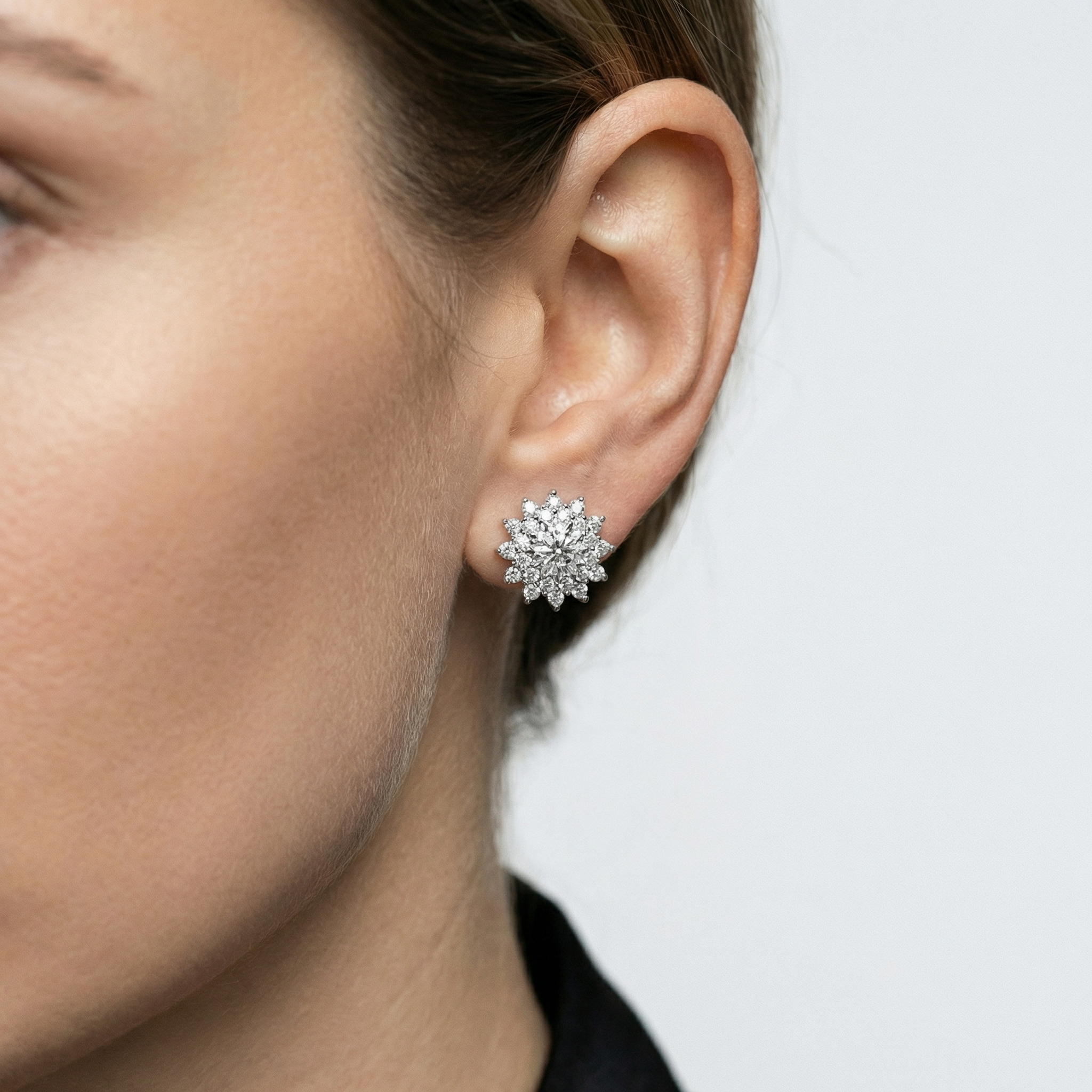 Fidaa Moissanite Earrings