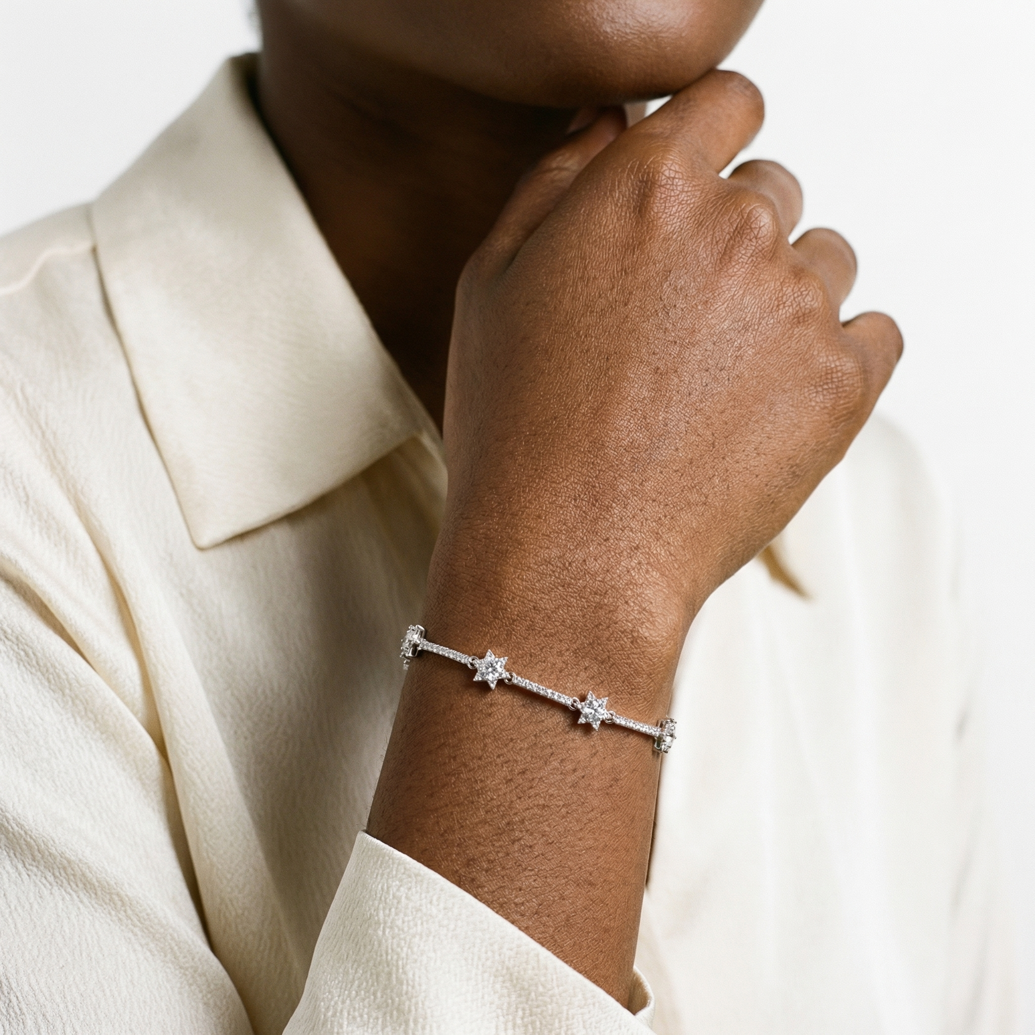 Hamda Moissanite Bracelet
