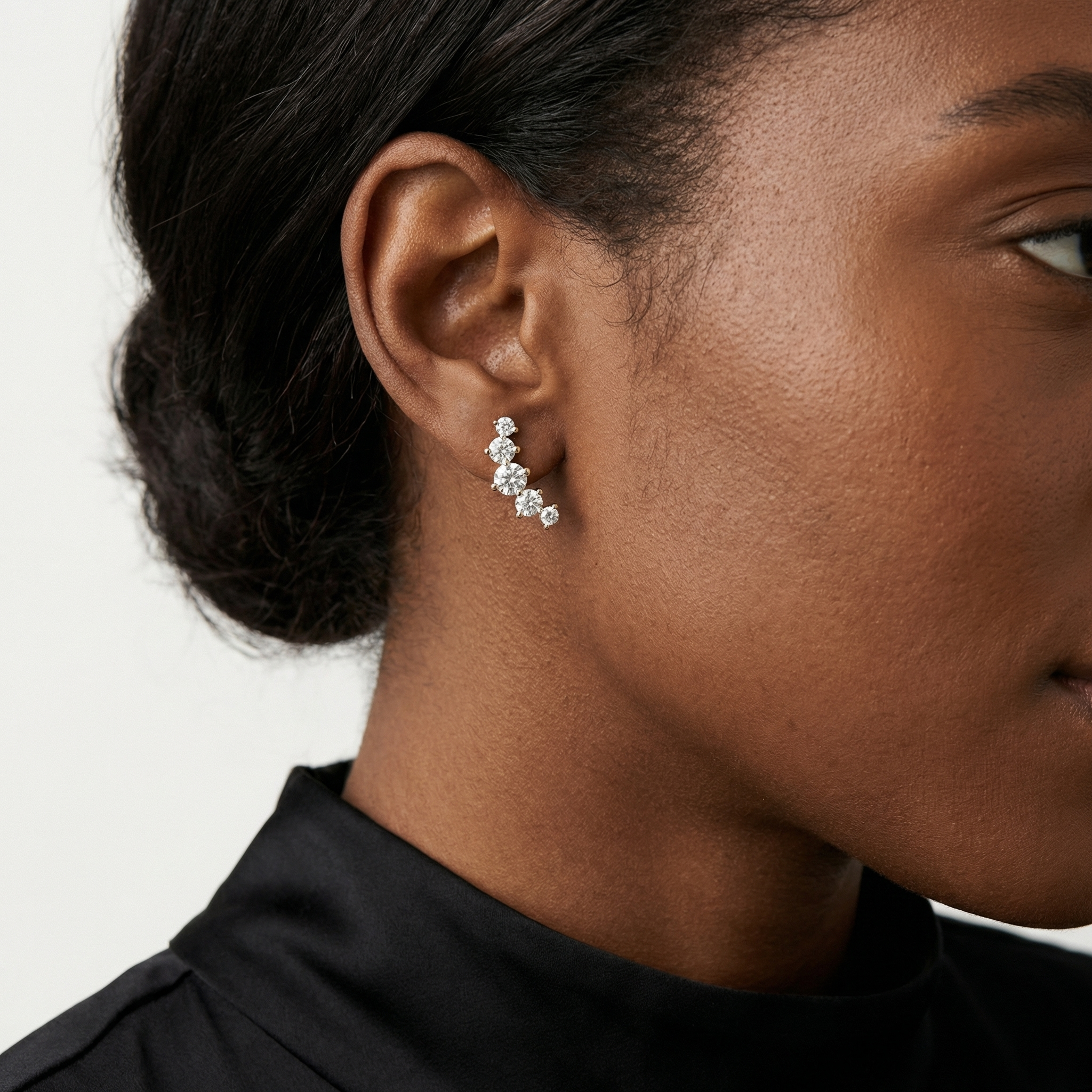 Raina Moissanite Earrings