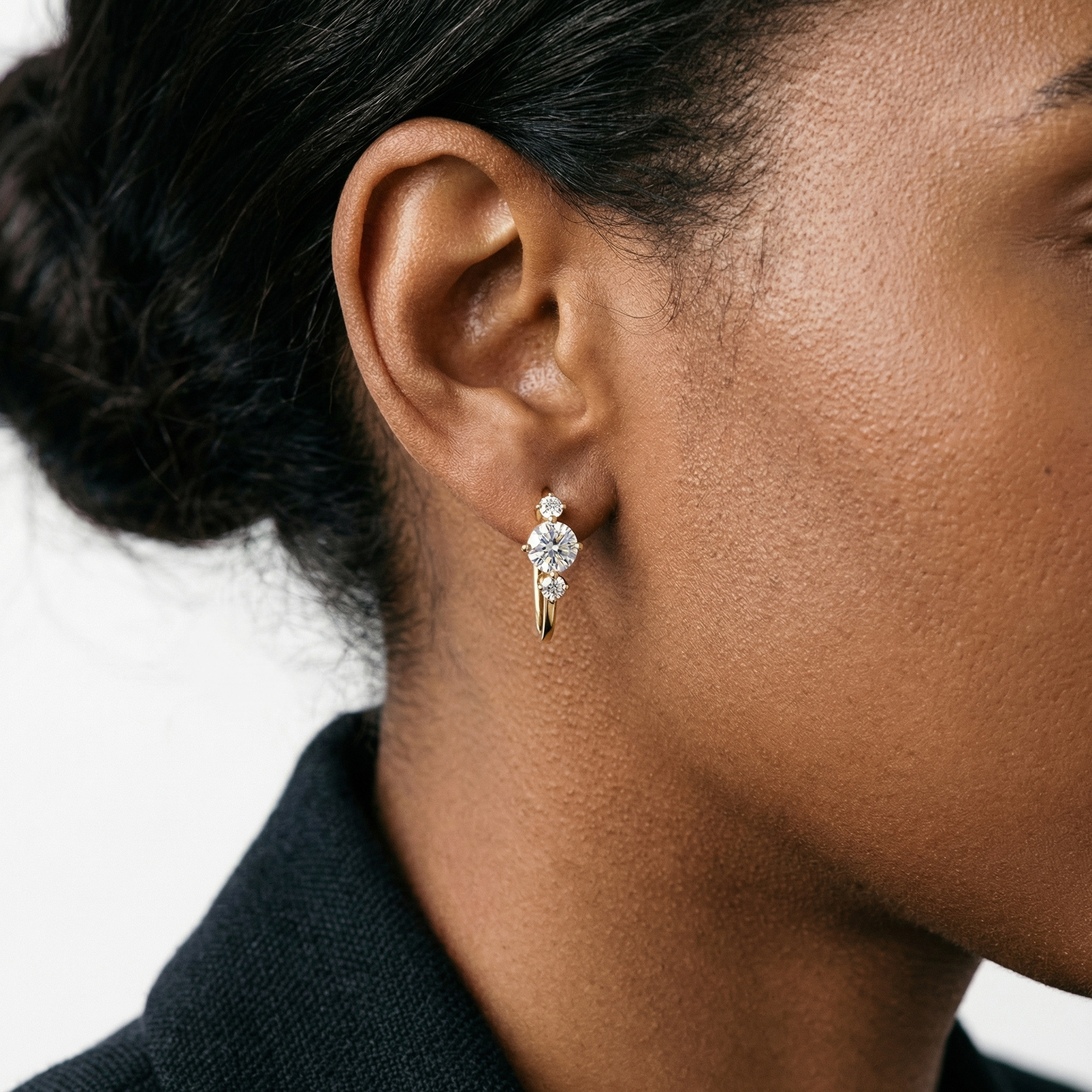 Samaher Moissanite Earrings