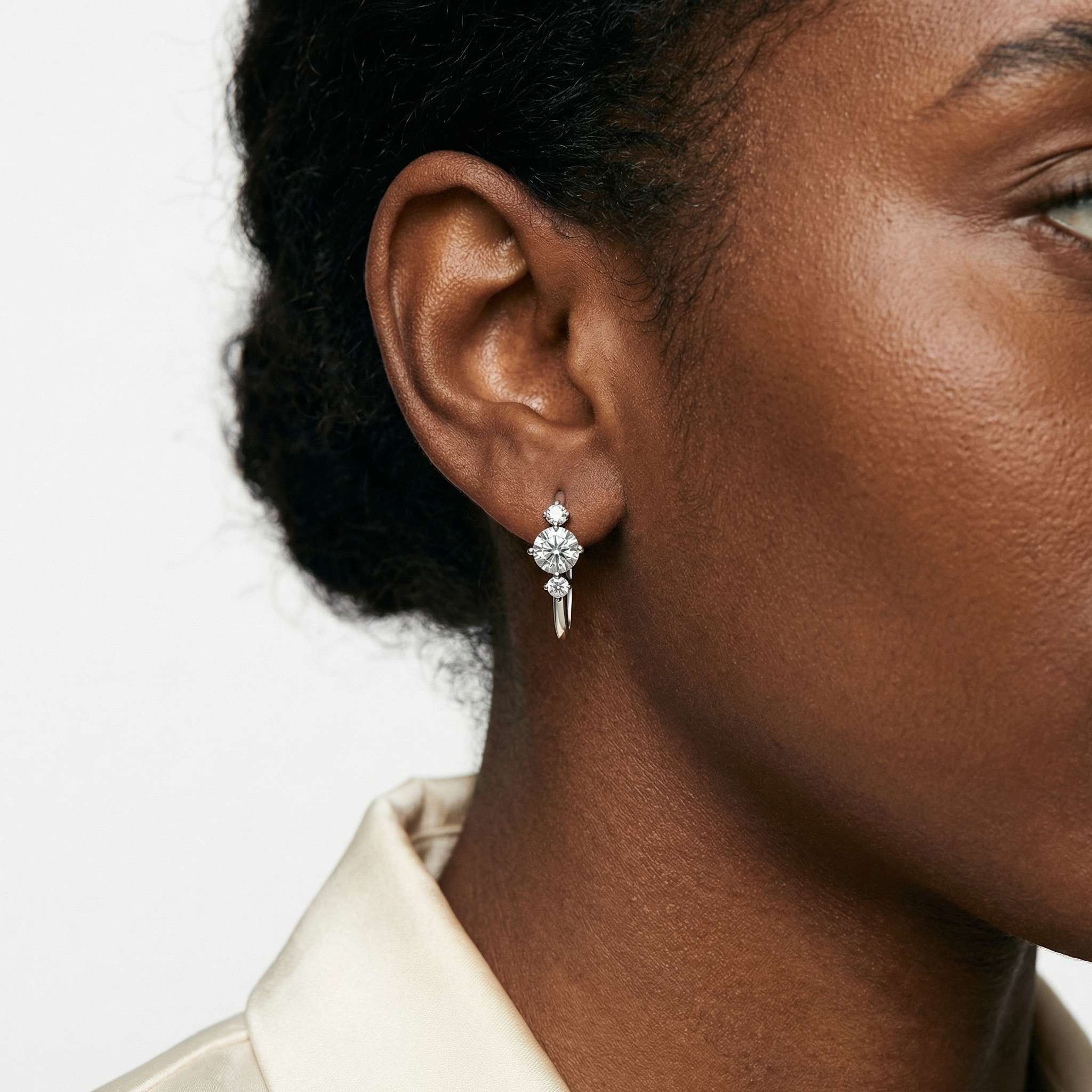 Samaher Moissanite Earrings
