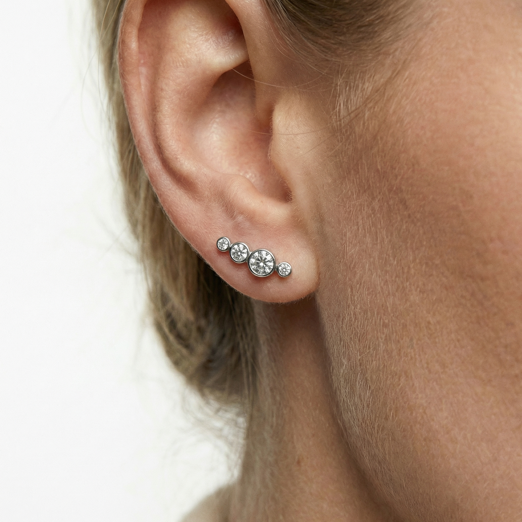 Siham Moissanite Earrings