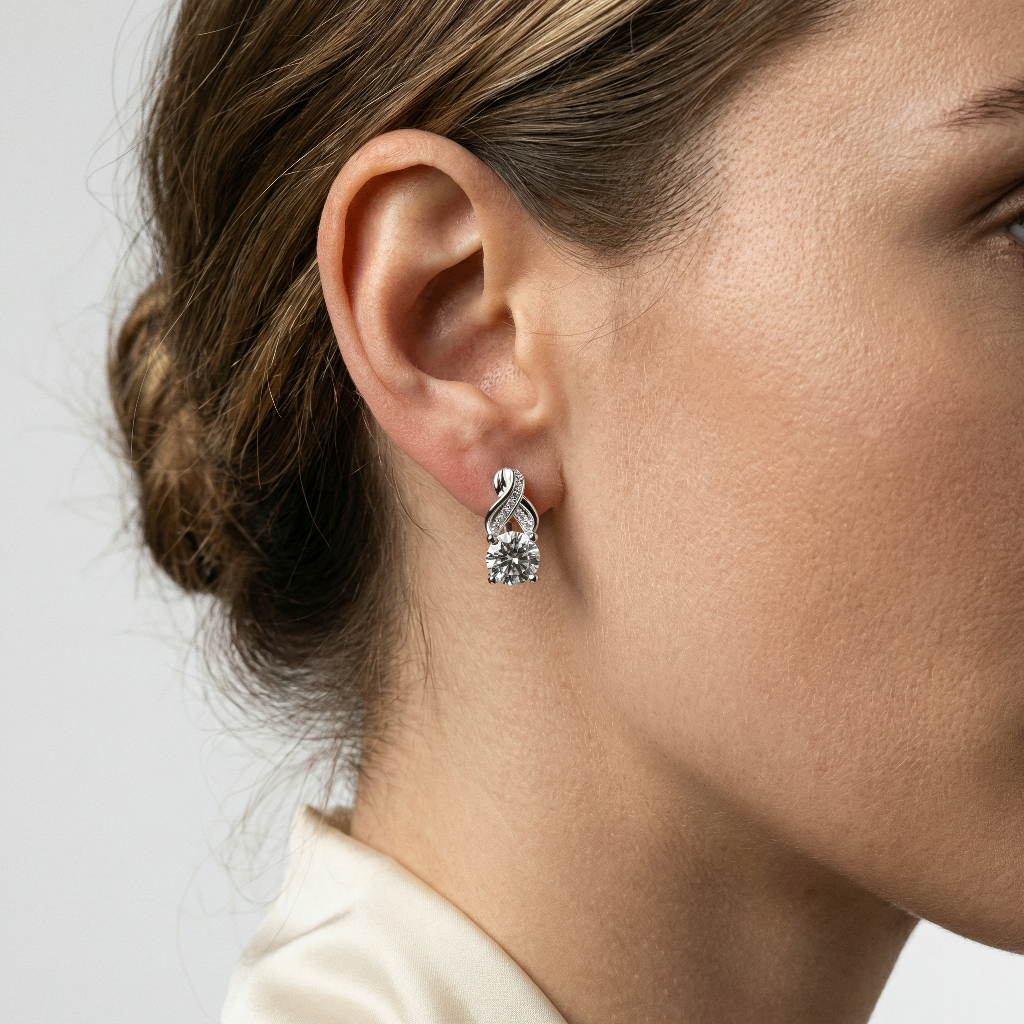 Nihad Moissanite Earrings