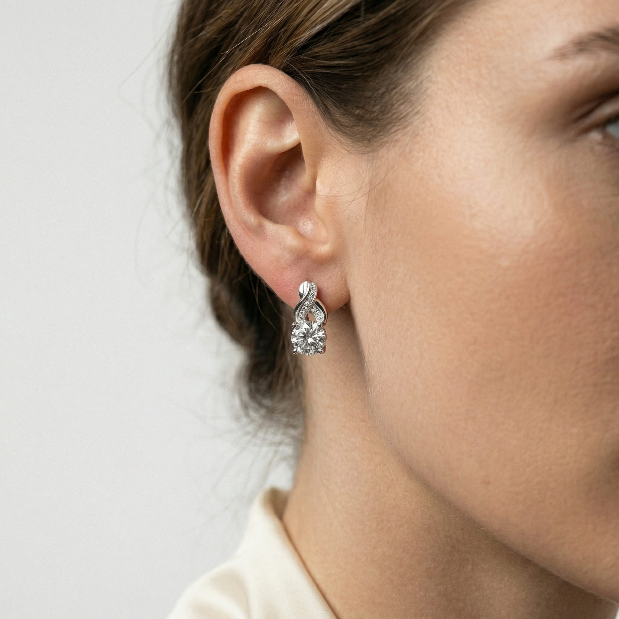 Nihad Moissanite Earrings