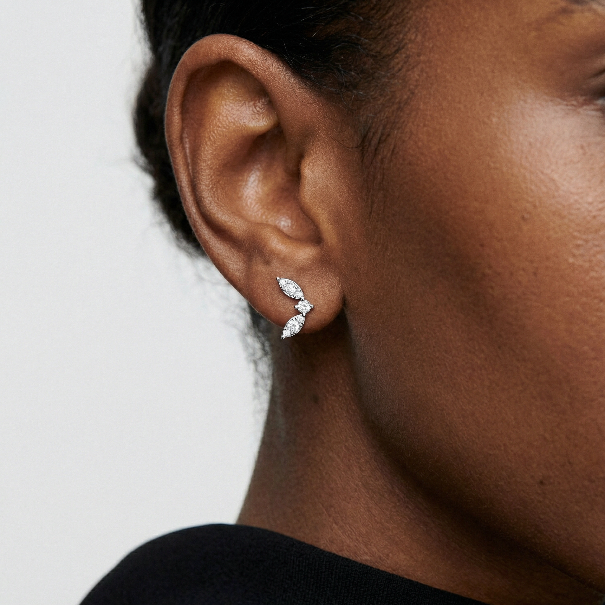 Nasma Moissanite Earrings