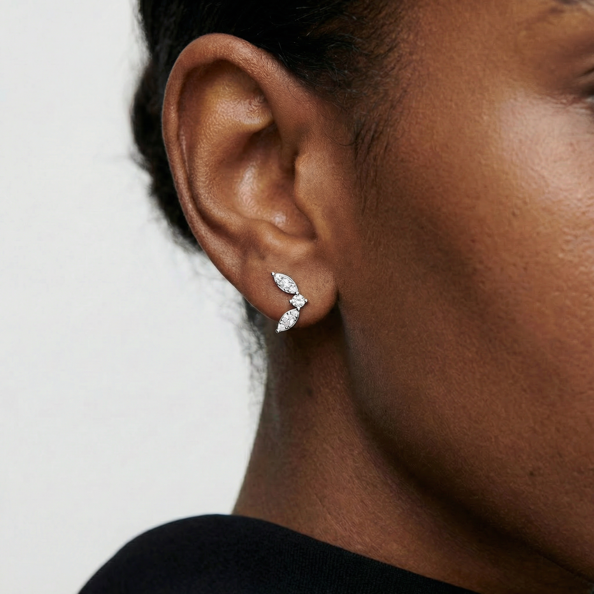 Nasma Moissanite Earrings