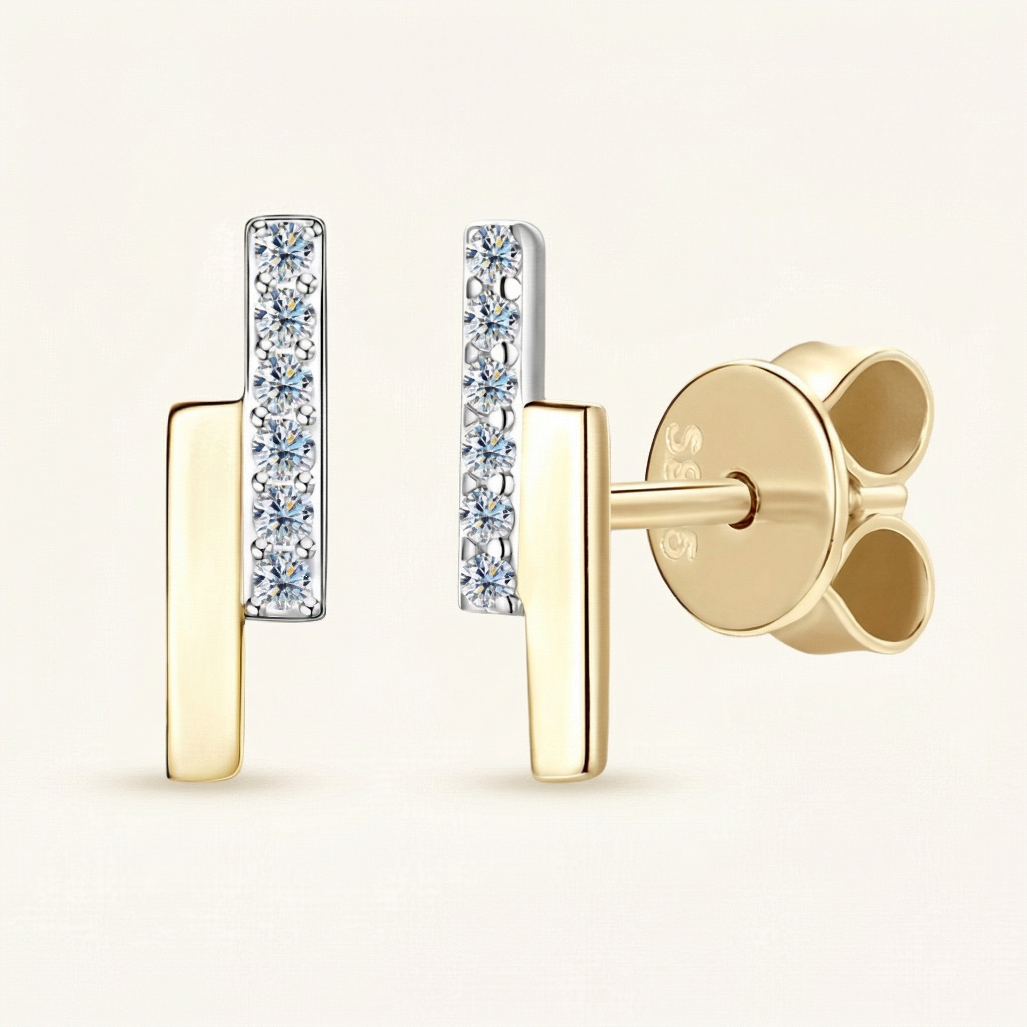 Zikra Moissanite Earrings