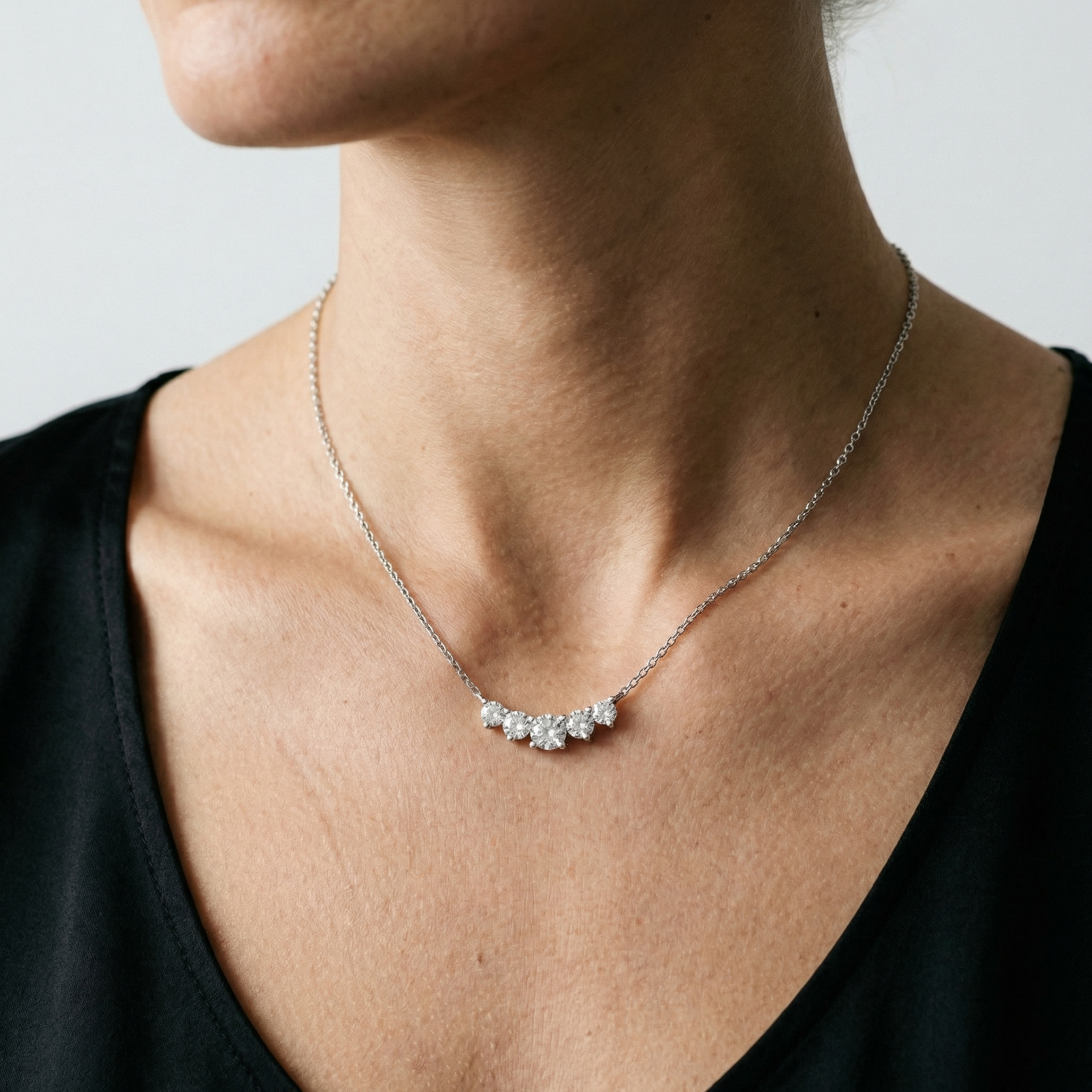 Ons Moissanite Necklace