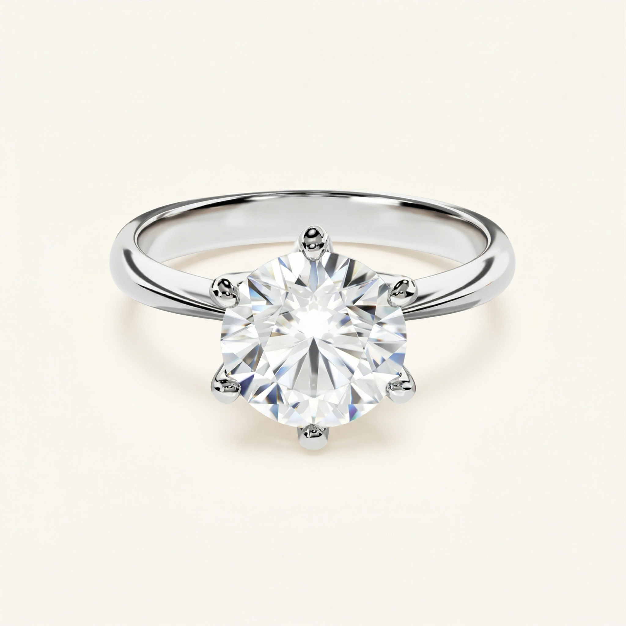 Enas Moissanite Ring