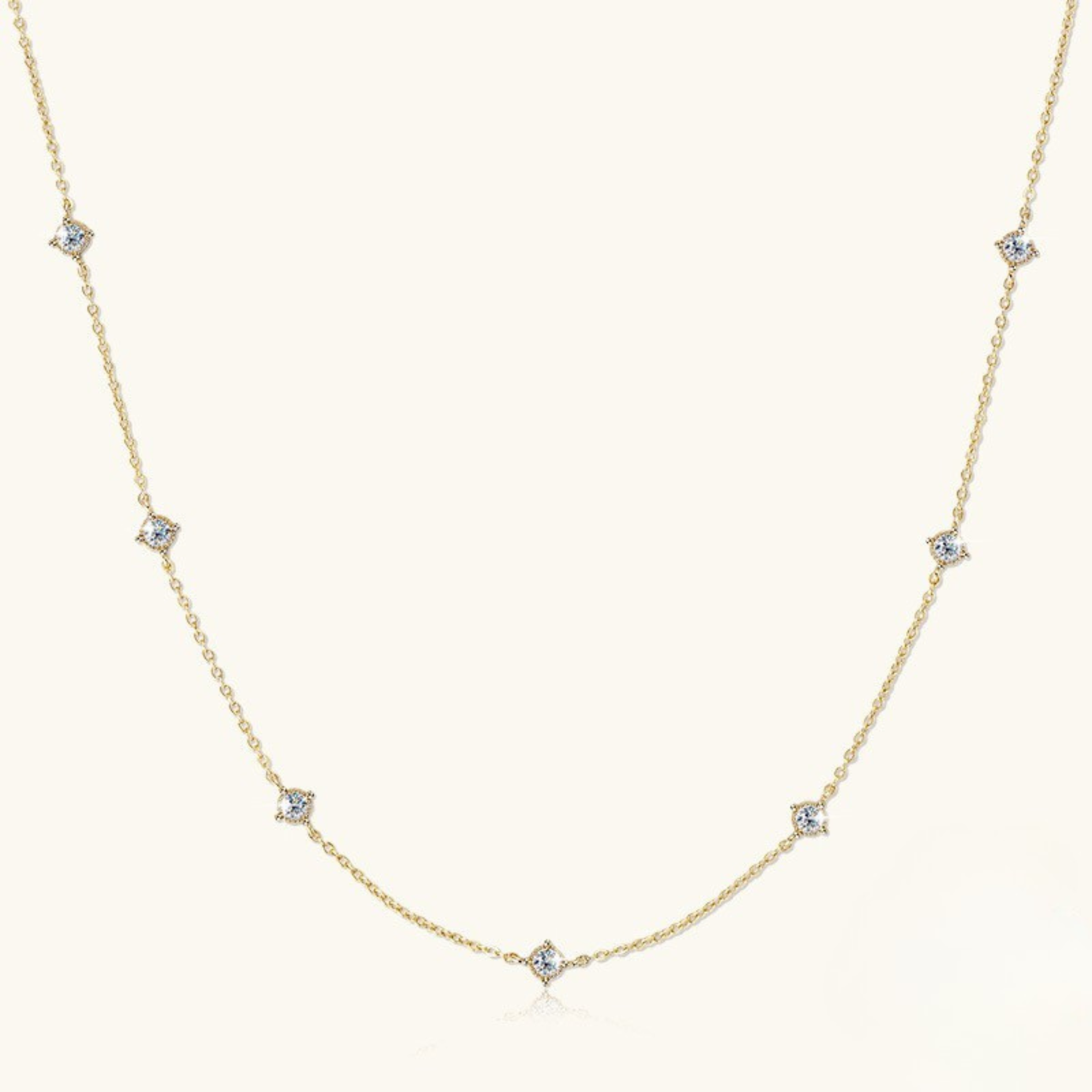 Tahani Moissanite Necklace
