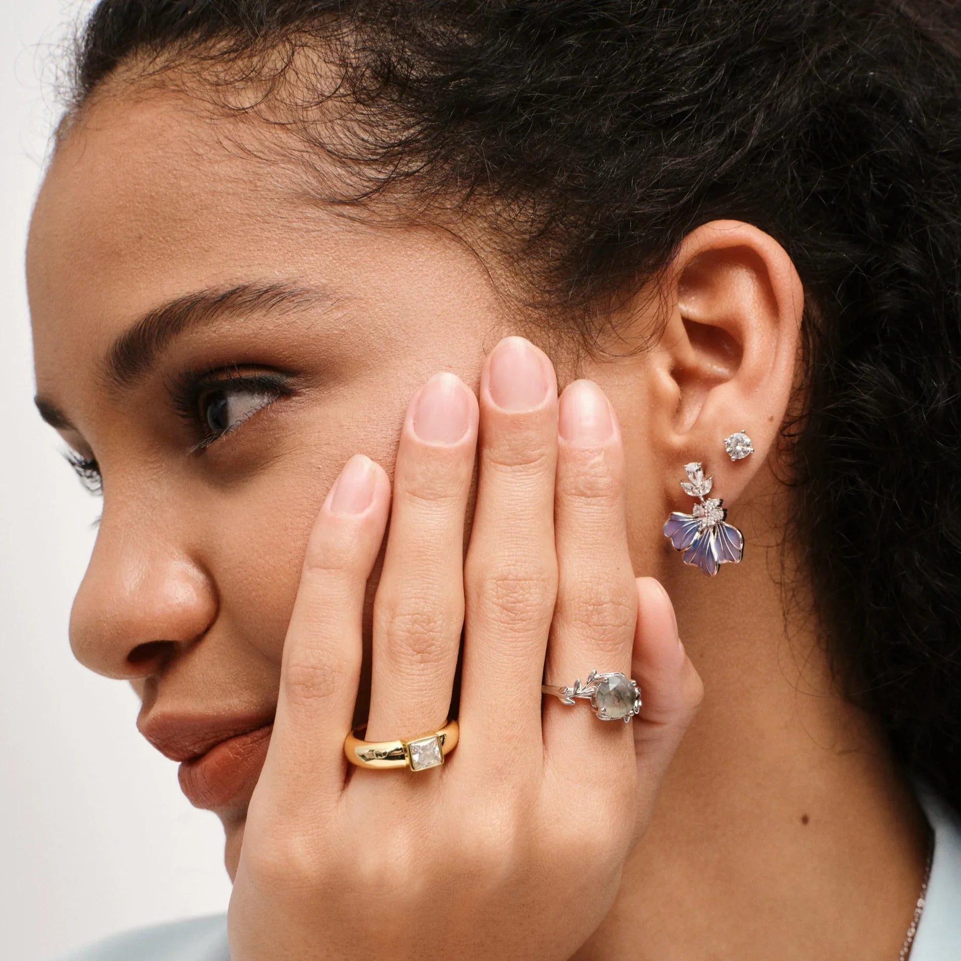 Jouri Moissanite Ring